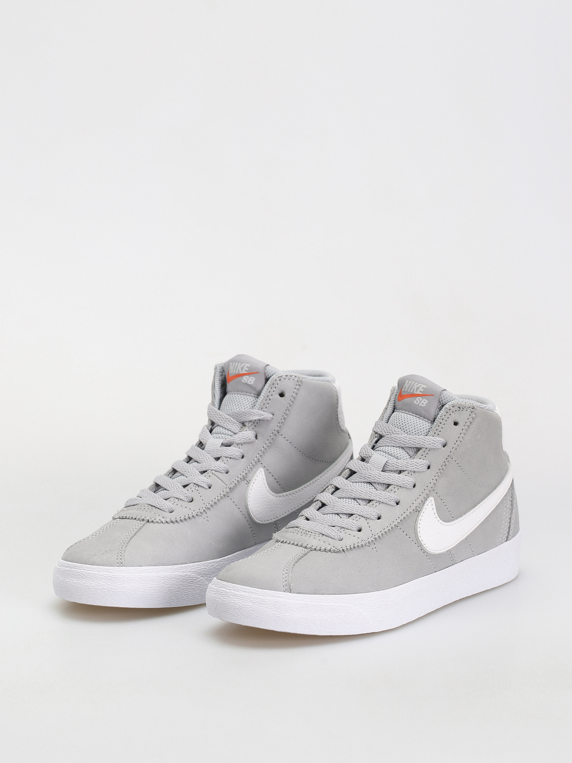 Pantofi Nike SB Bruin High (wolf grey/white wolf grey)