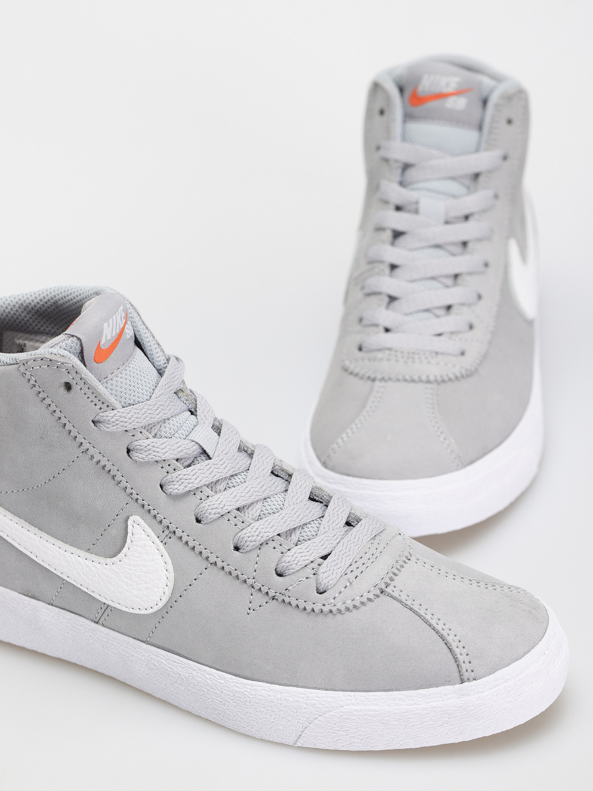 Pantofi Nike SB Bruin High (wolf grey/white wolf grey)