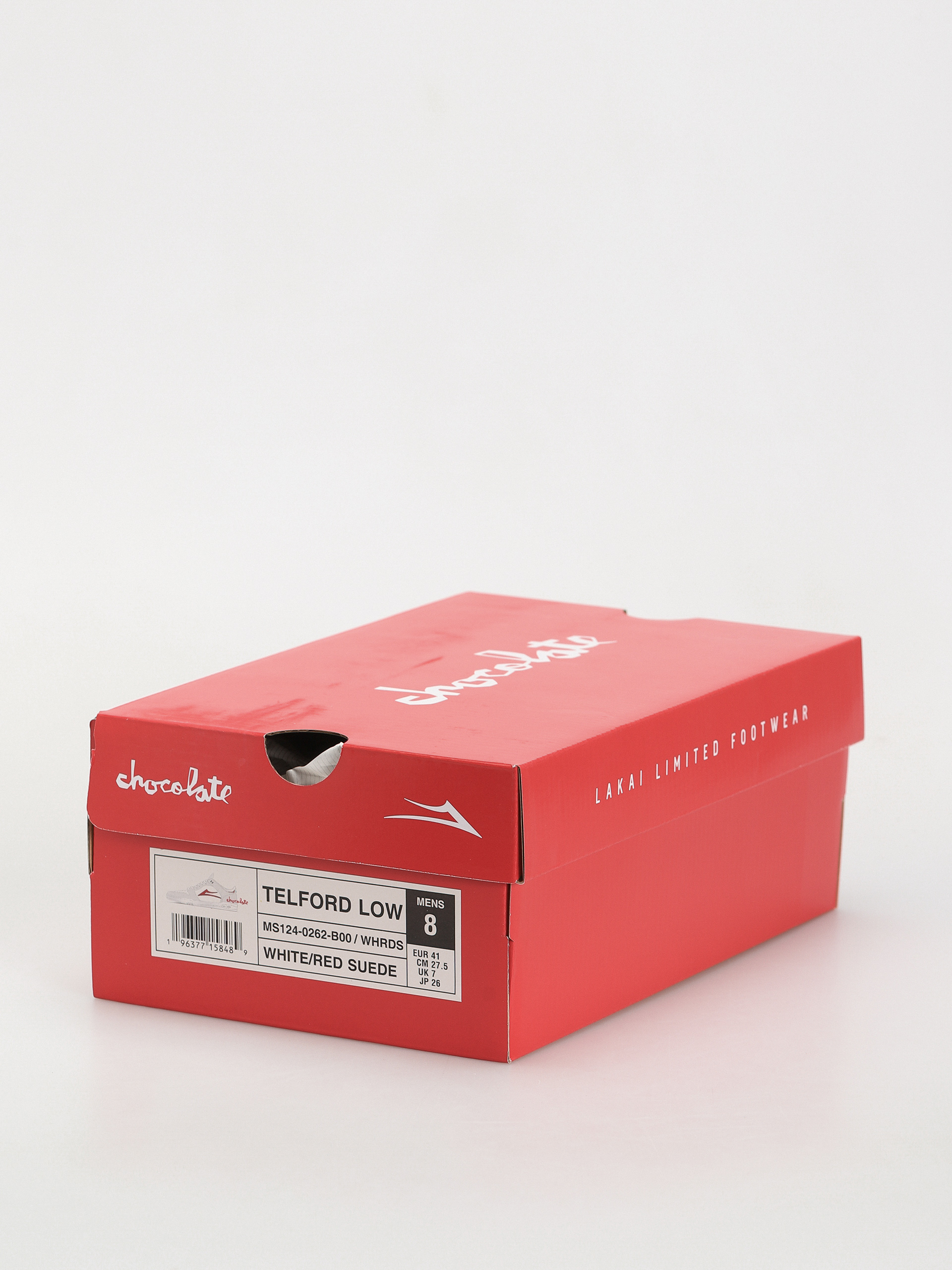 Pantofi Lakai Telford Low (white red)