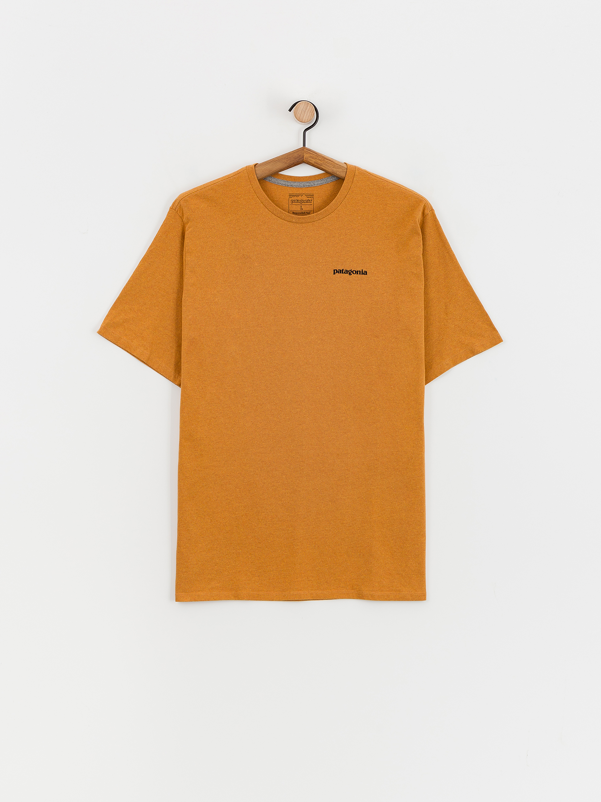 Tricou Patagonia P-6 Logo Responsibili (p-6 outline golden caramel)