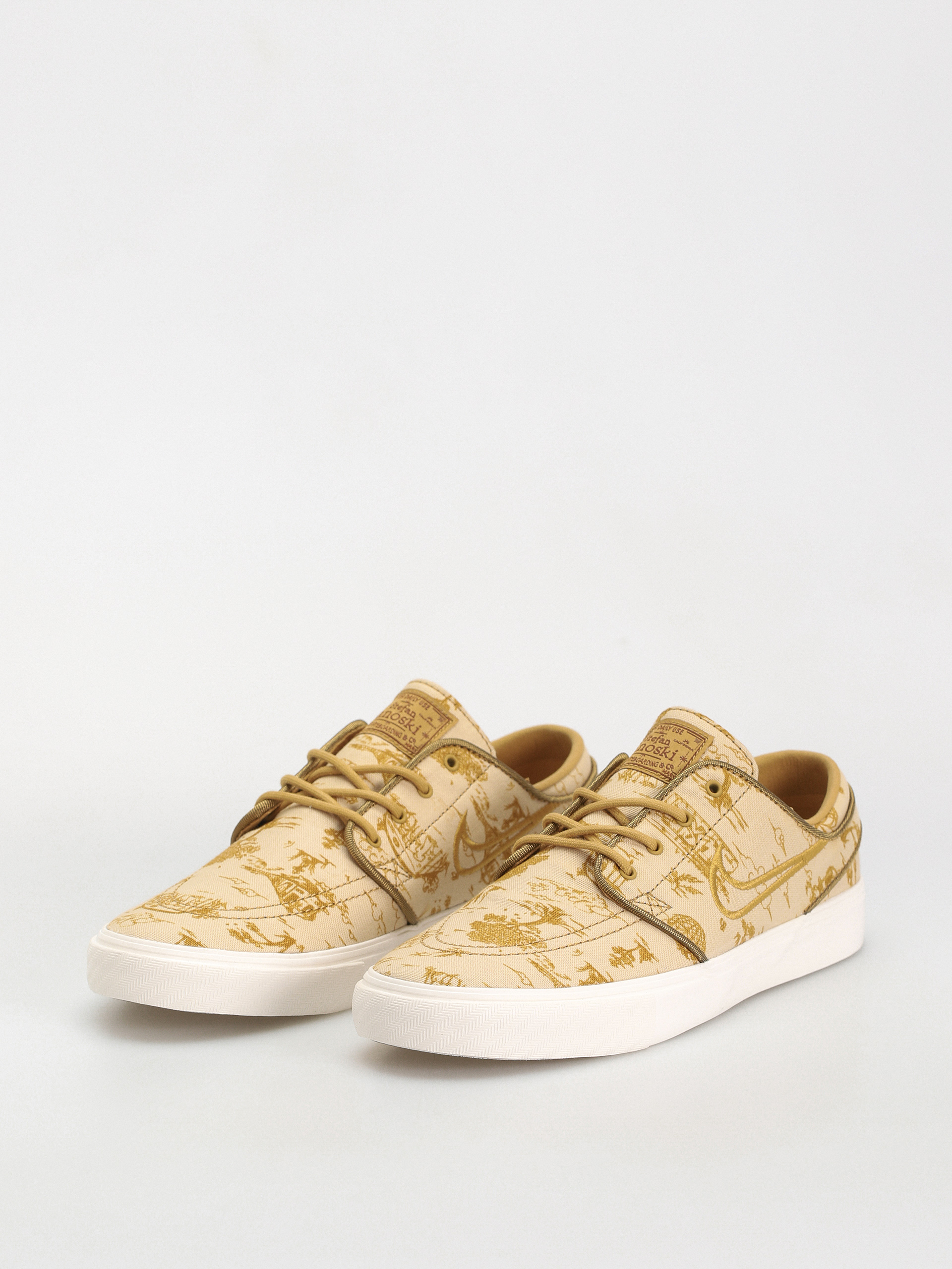 Pantofi Nike SB Zoom Janoski Og+ Premium (sesame/flt gold bronzine sail)