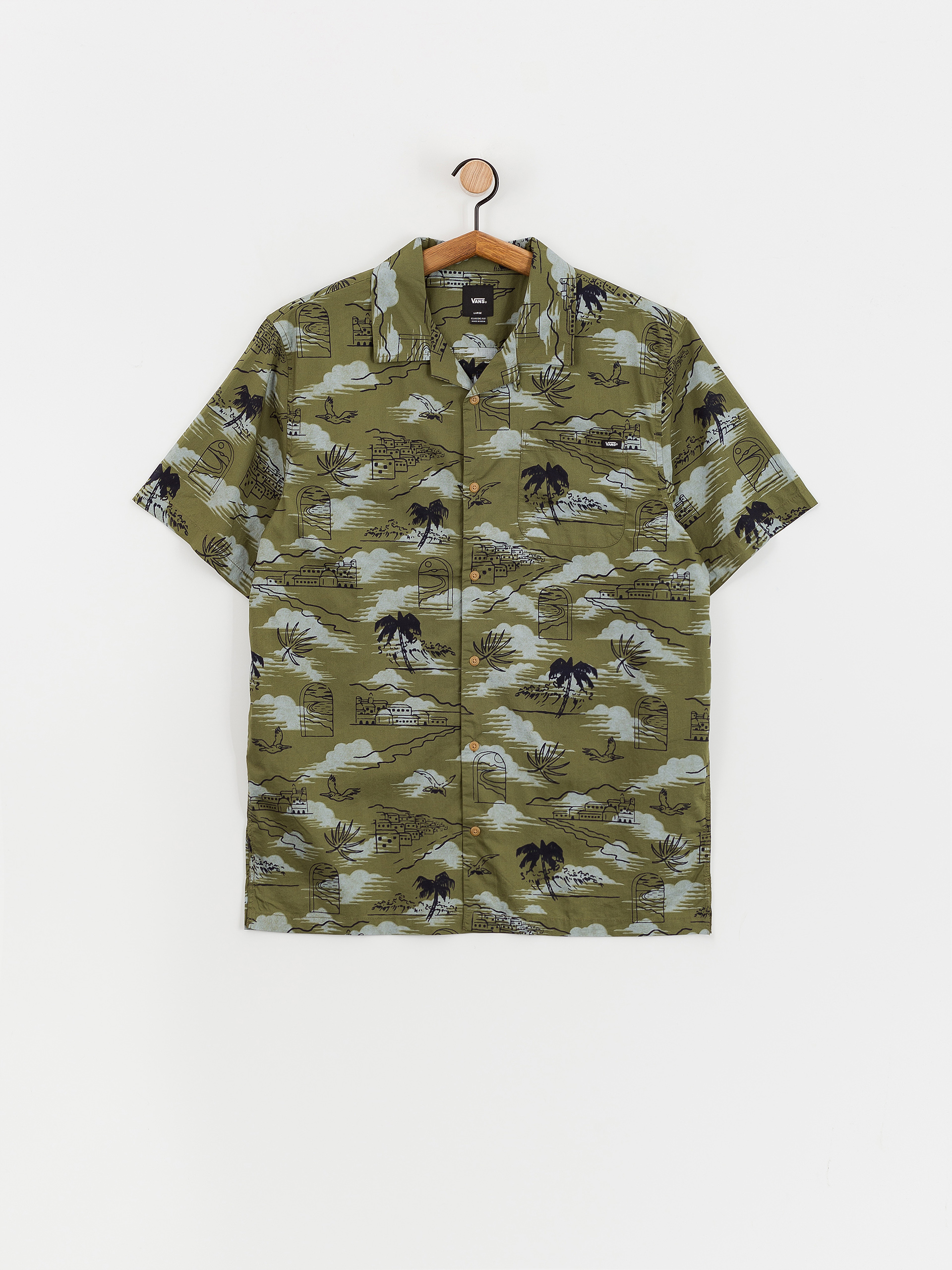 Cămașă Vans Davista Woven (olivine)