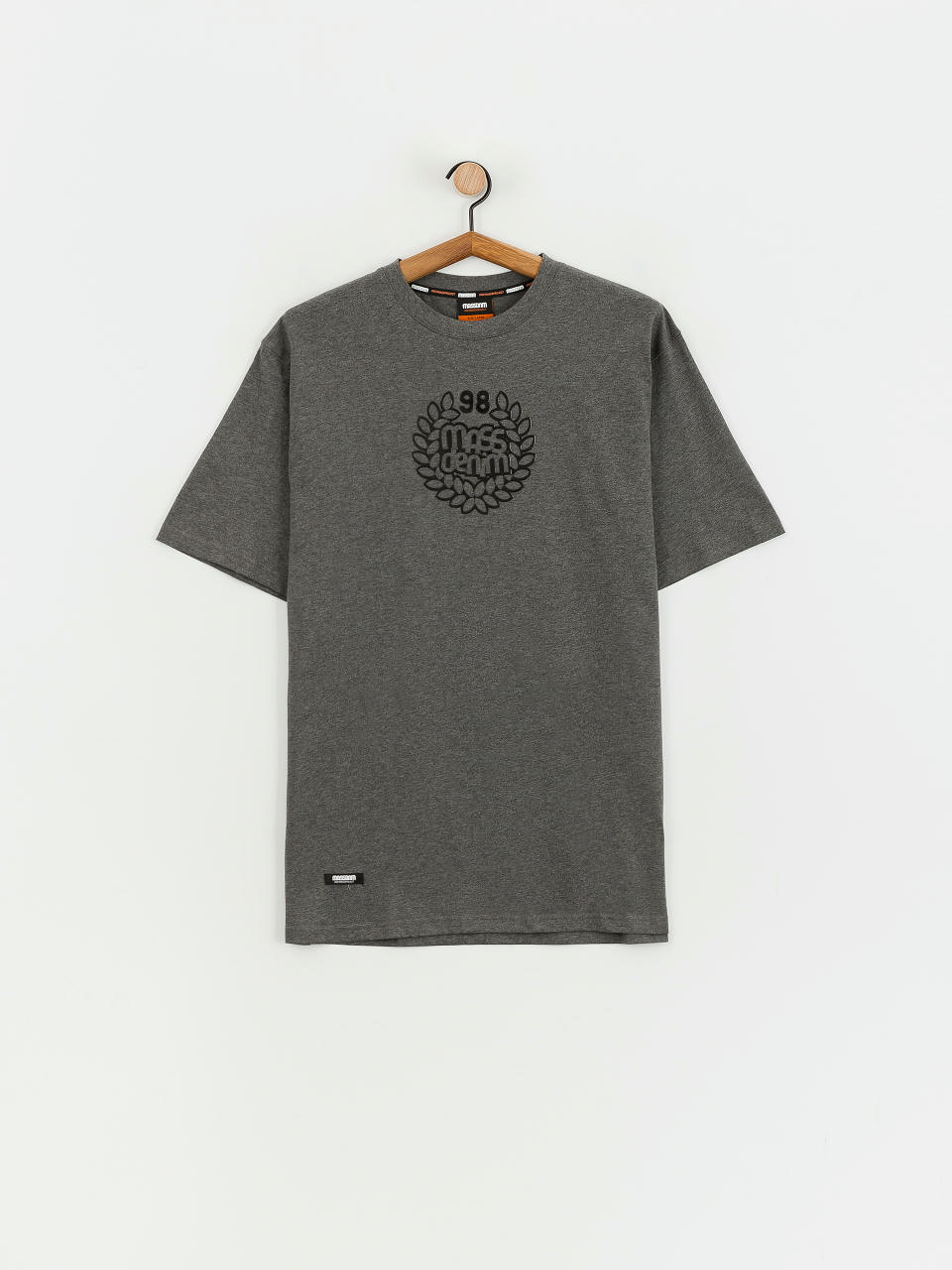 Tricou MassDnm Base Light (dk heather grey)