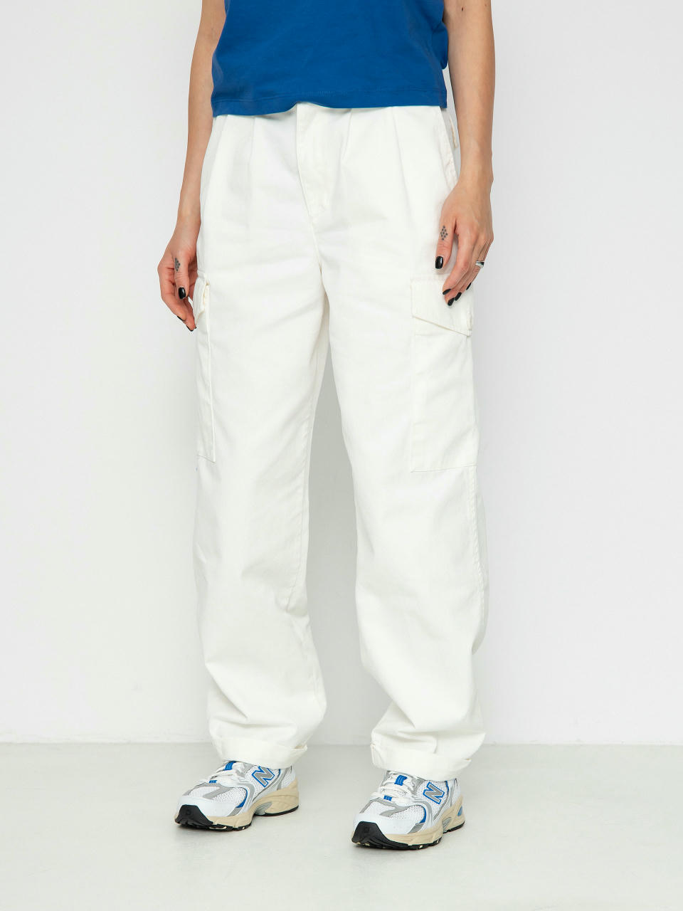 Pantaloni Carhartt WIP Collins Wmn (wax)