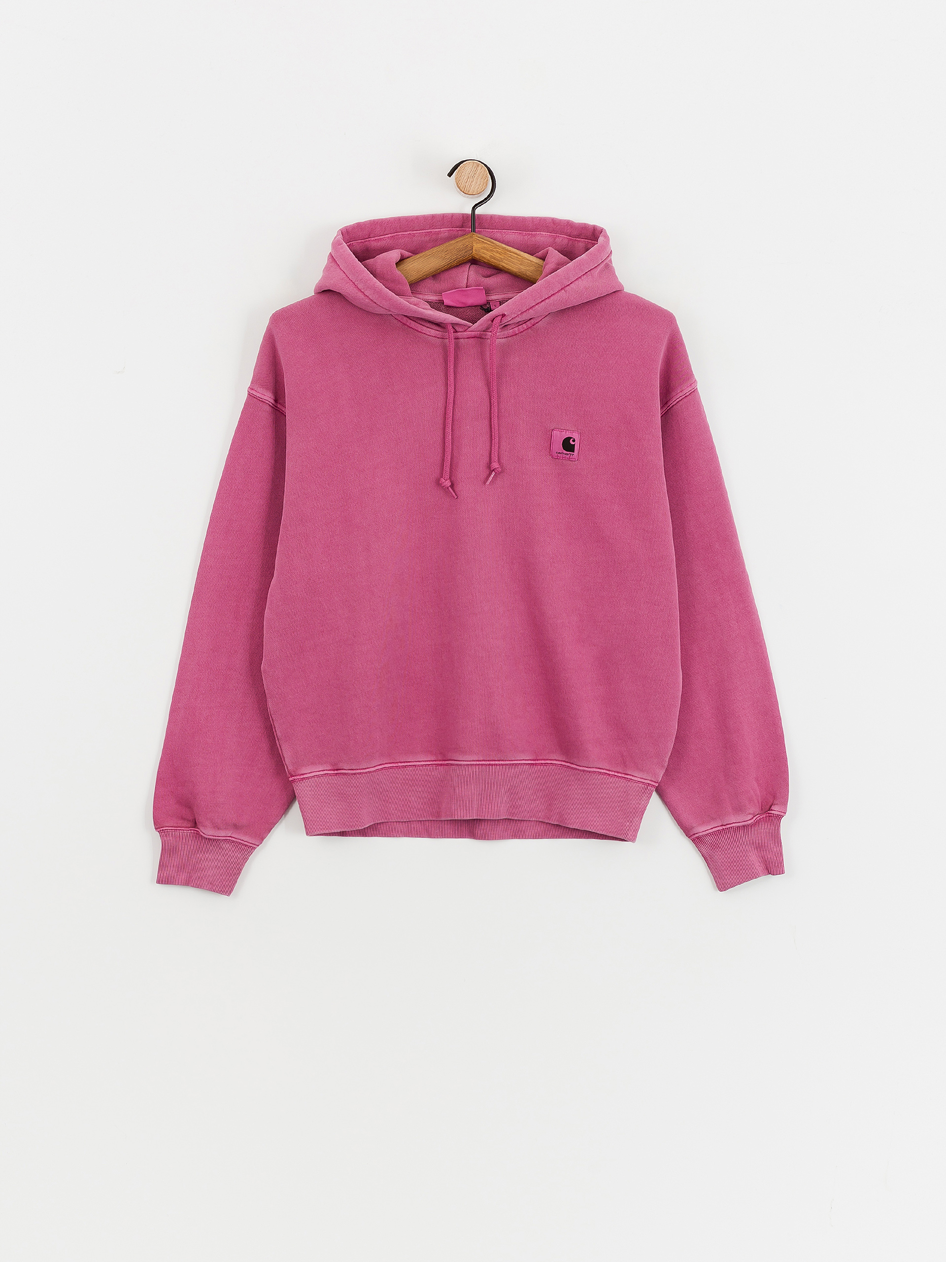 Hanorac cu glugă Carhartt WIP Nelson HD Wmn (magenta)