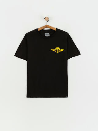 Tricou Etnies Wings (black/yellow)