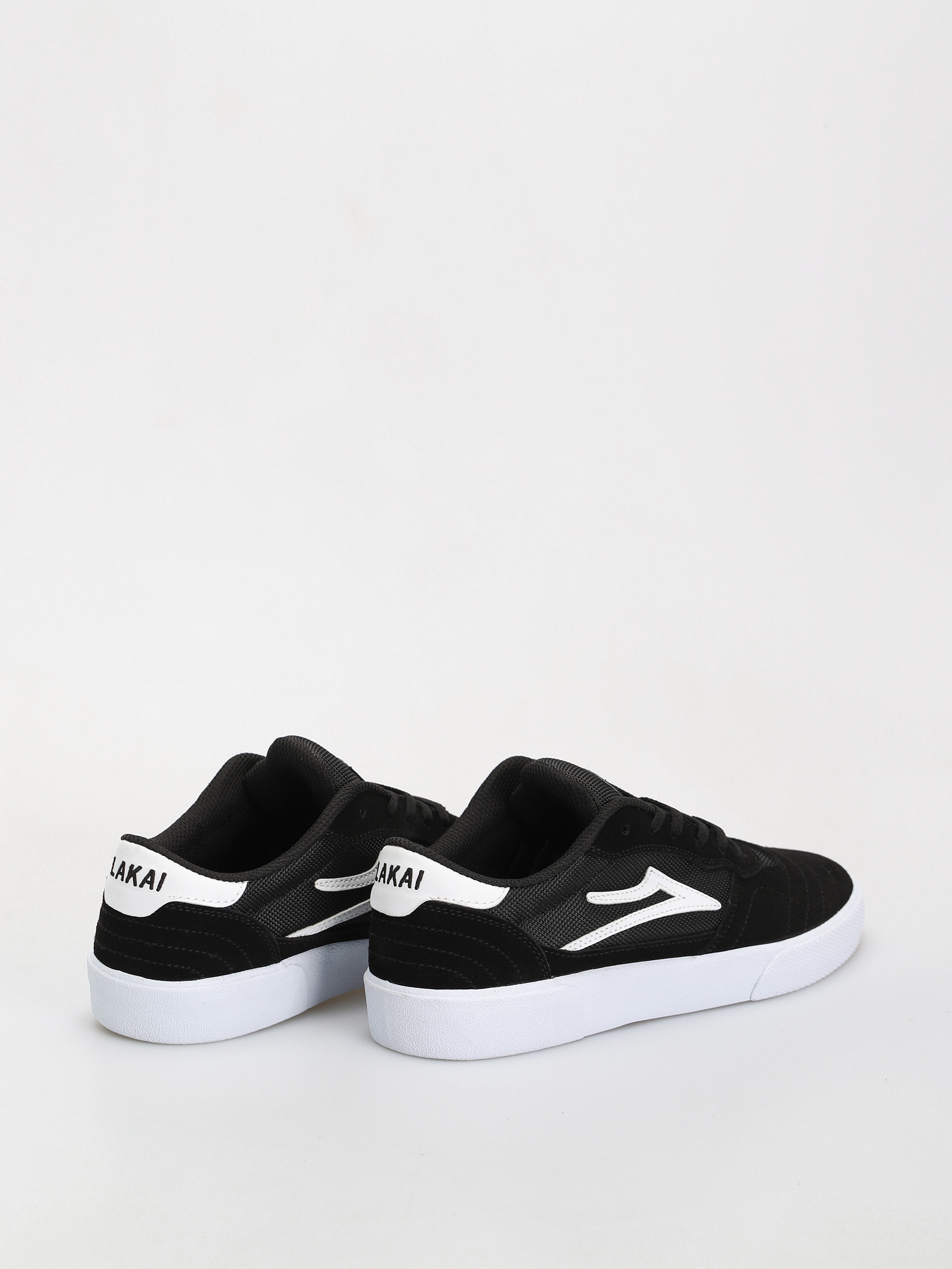 Pantofi Lakai Cambridge (black white suede)