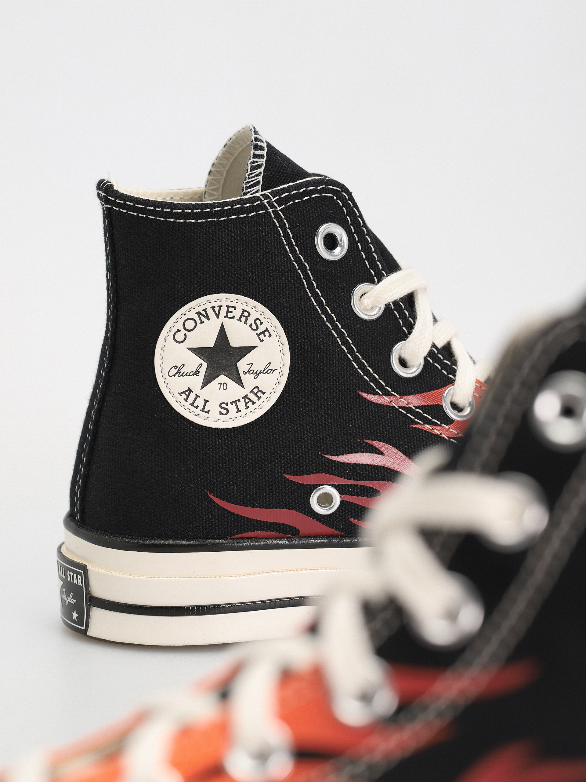 Teniși Converse Chuck 70 Hi (flames/black)