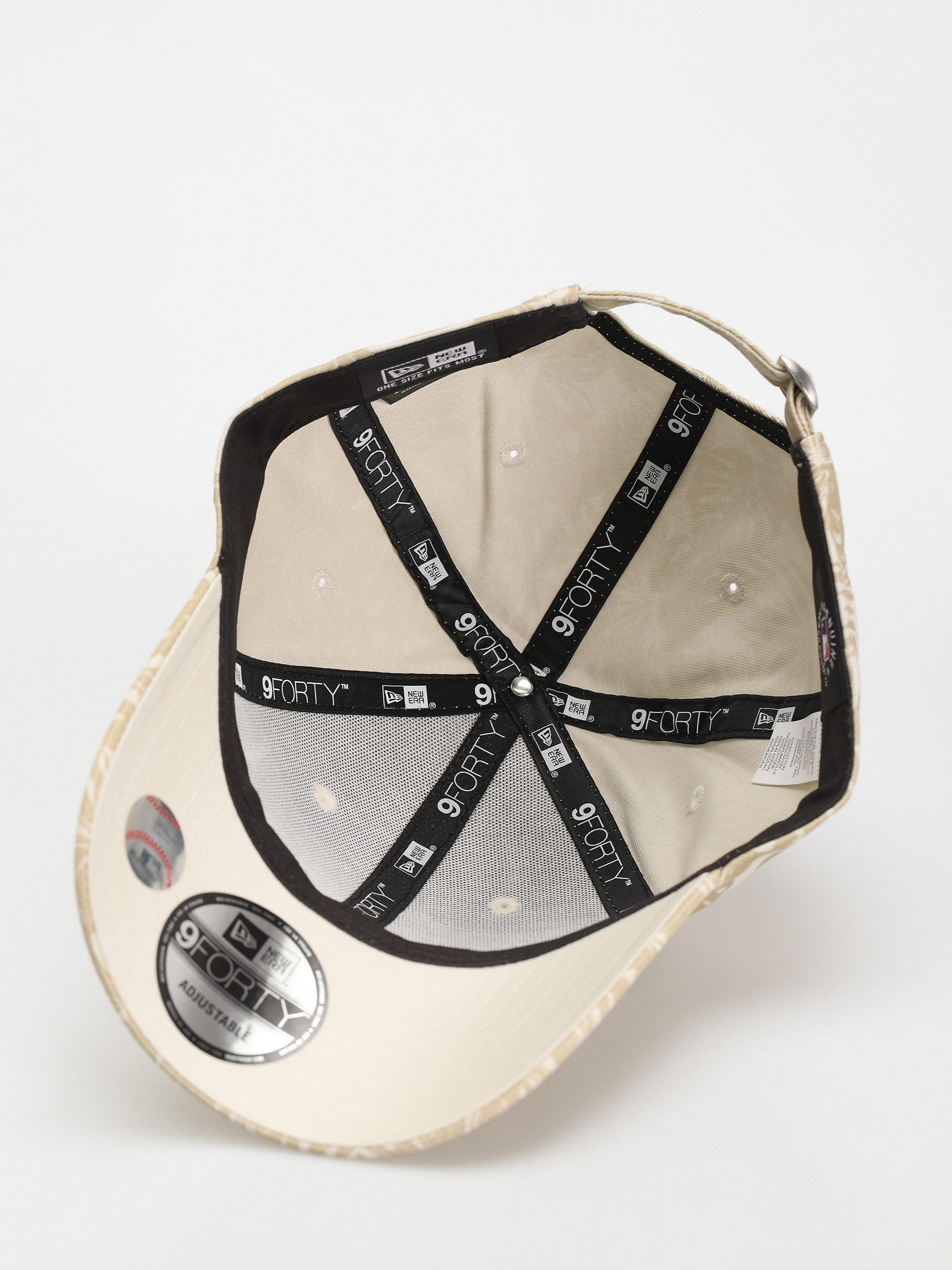 Șapcă New Era MLB Summer AOP 9Forty Los Angeles Dodgers (ivory/brown)