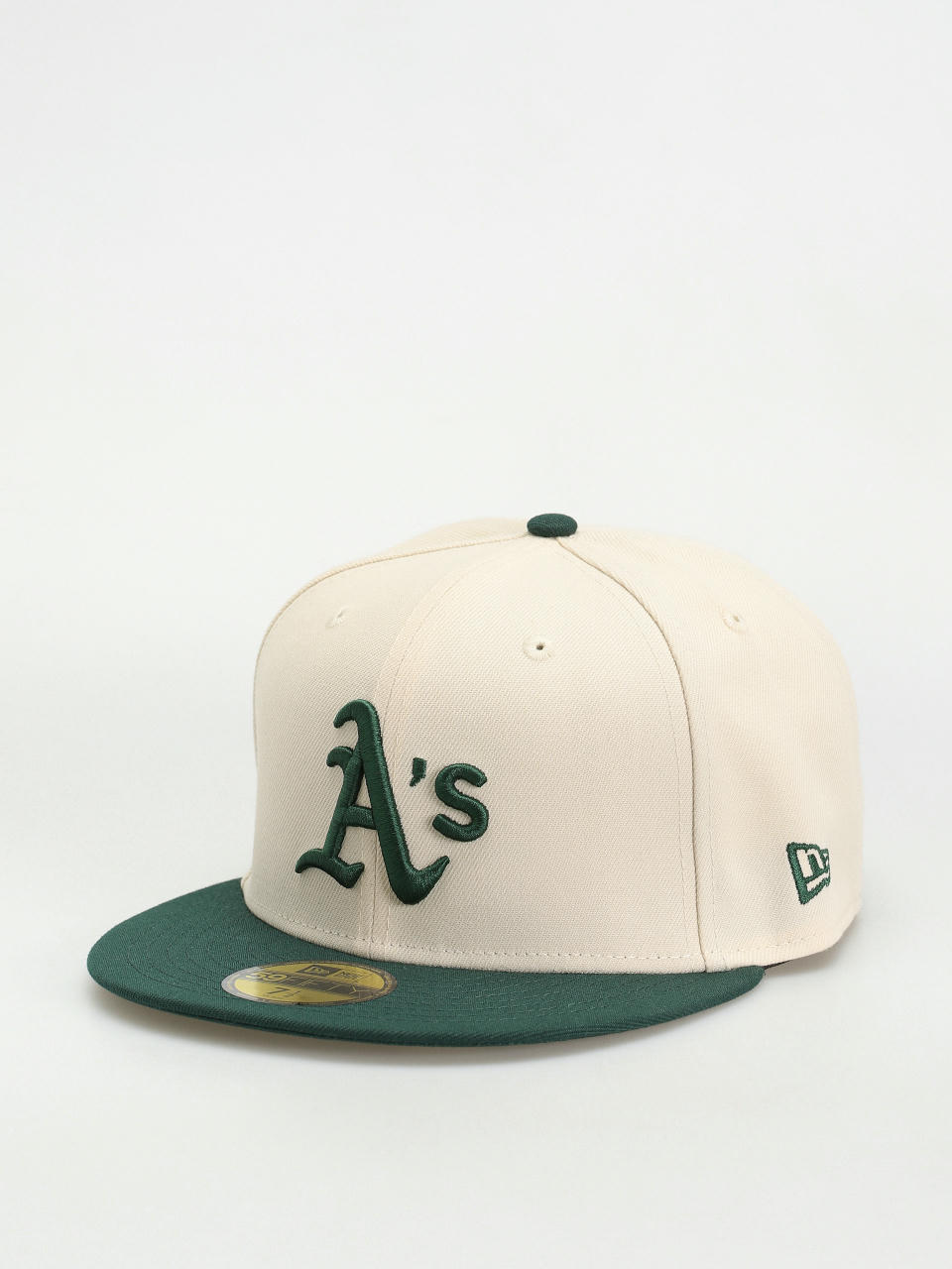 Șapcă New Era Team Colour 59Fifty Oakland Athletics (ivory/green)