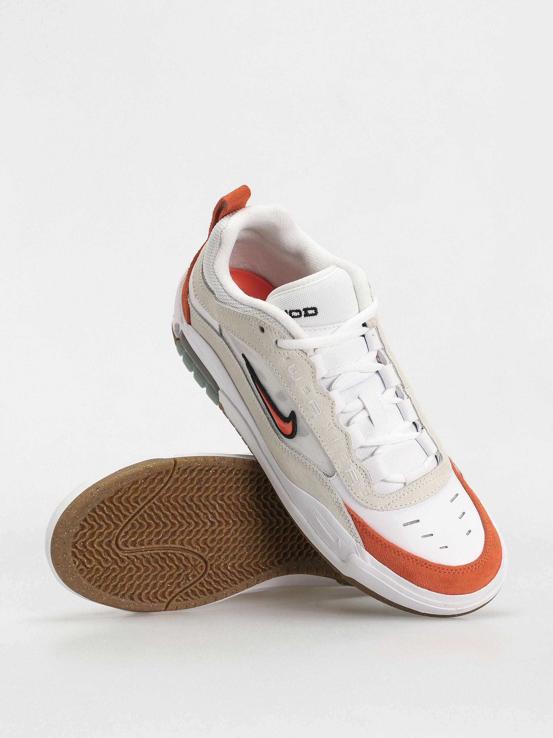 Pantofi Nike SB Ishod 2 - alb (white/orange summit white black)