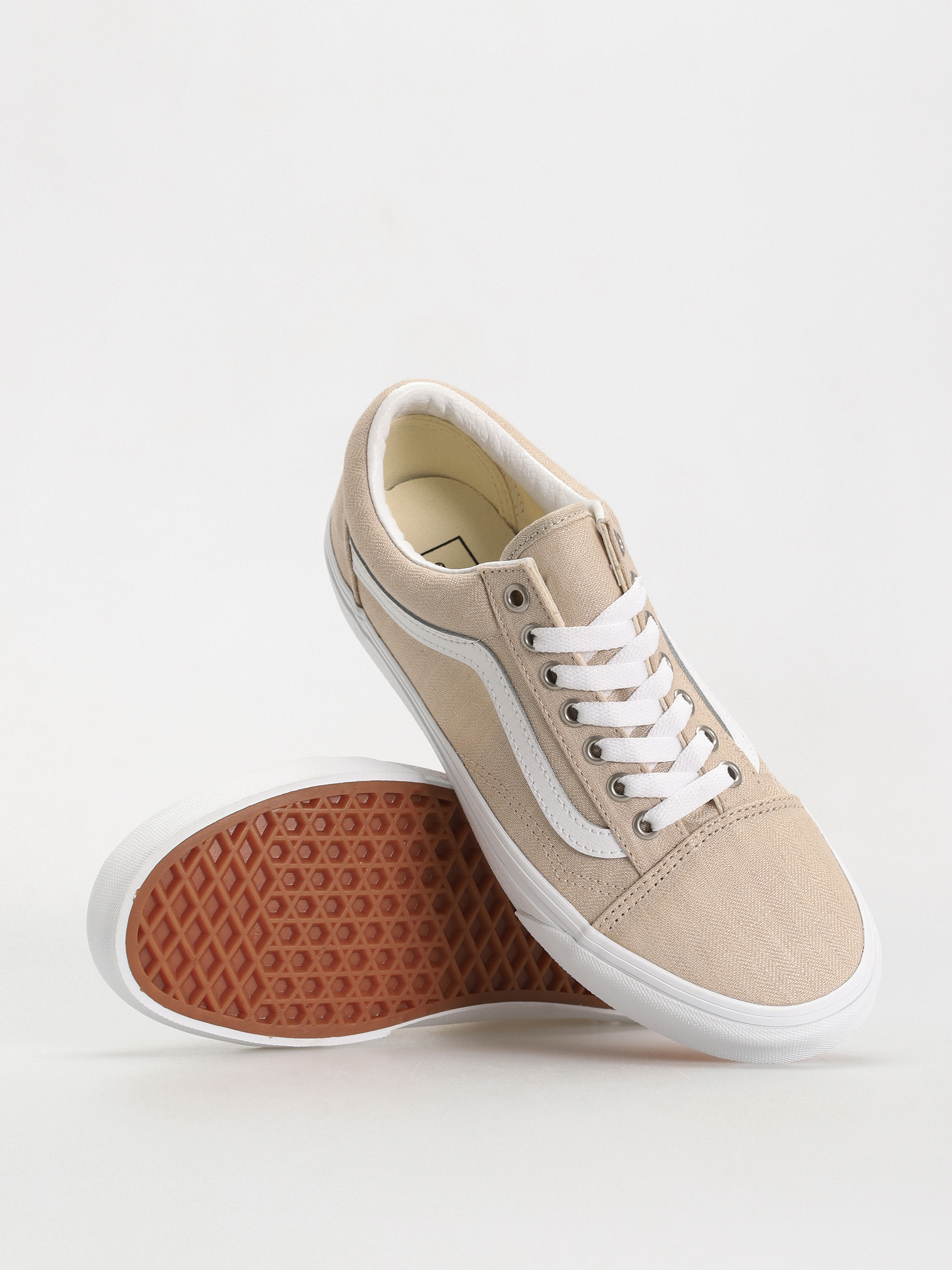 Pantofi Vans Old Skool (summer linen rainy day)