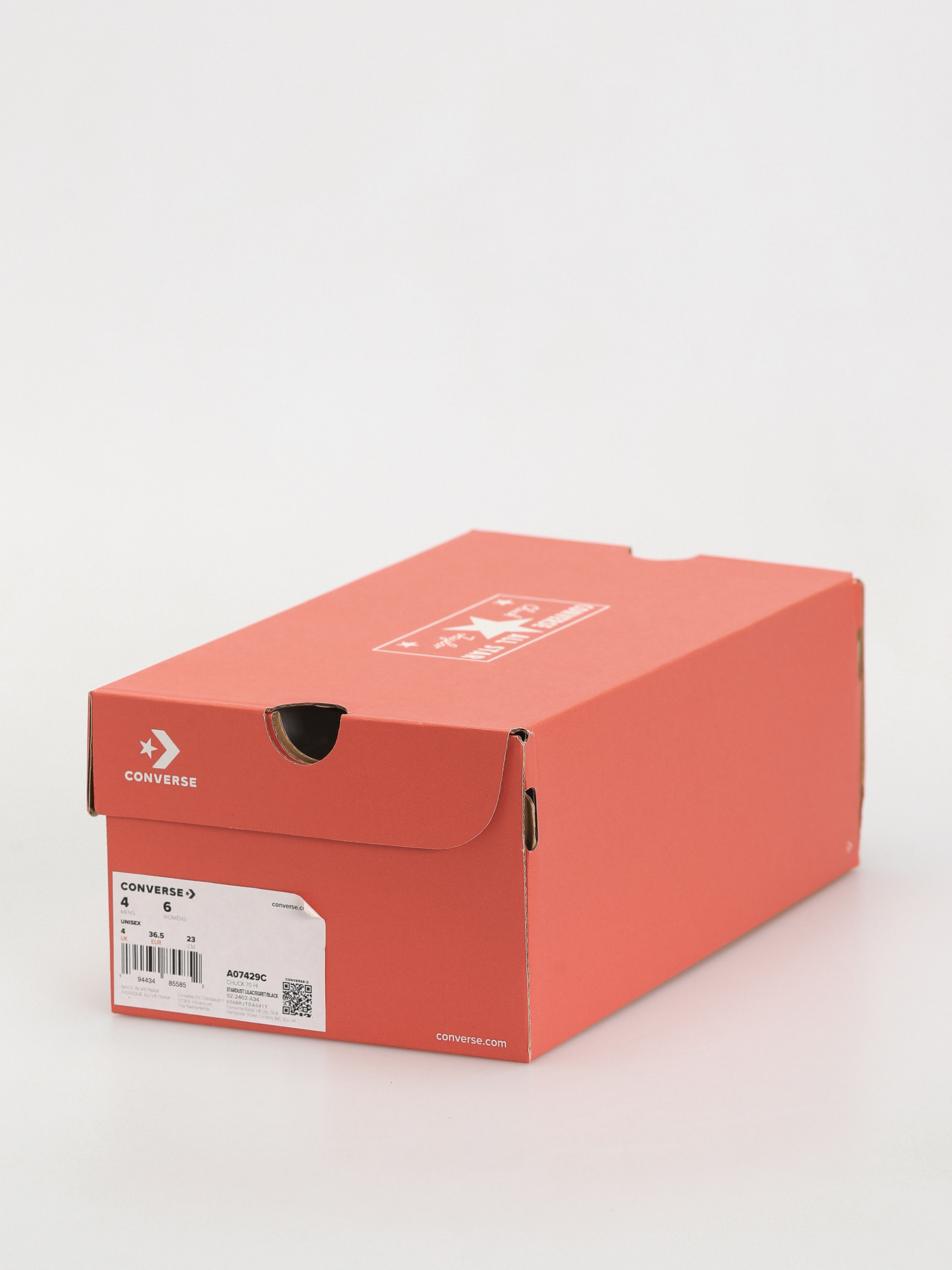 Teniși Converse Chuck 70 Hi (stardust lilac/white)