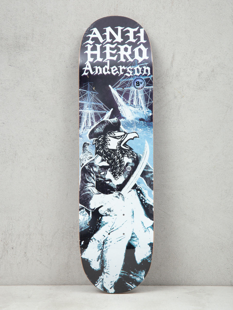 Placă Antihero Ba Wild Unkwn (black/blue)