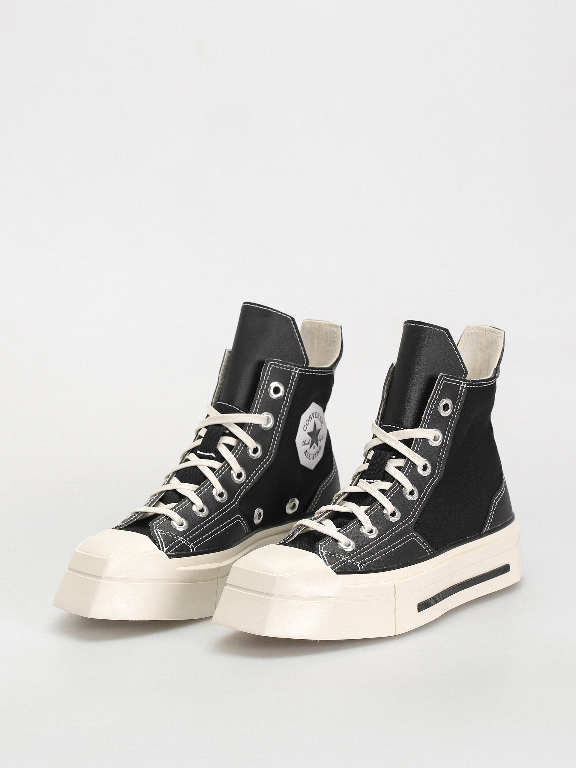 Teniși Converse Chuck 70 De Luxe Squared Hi - negru (black)