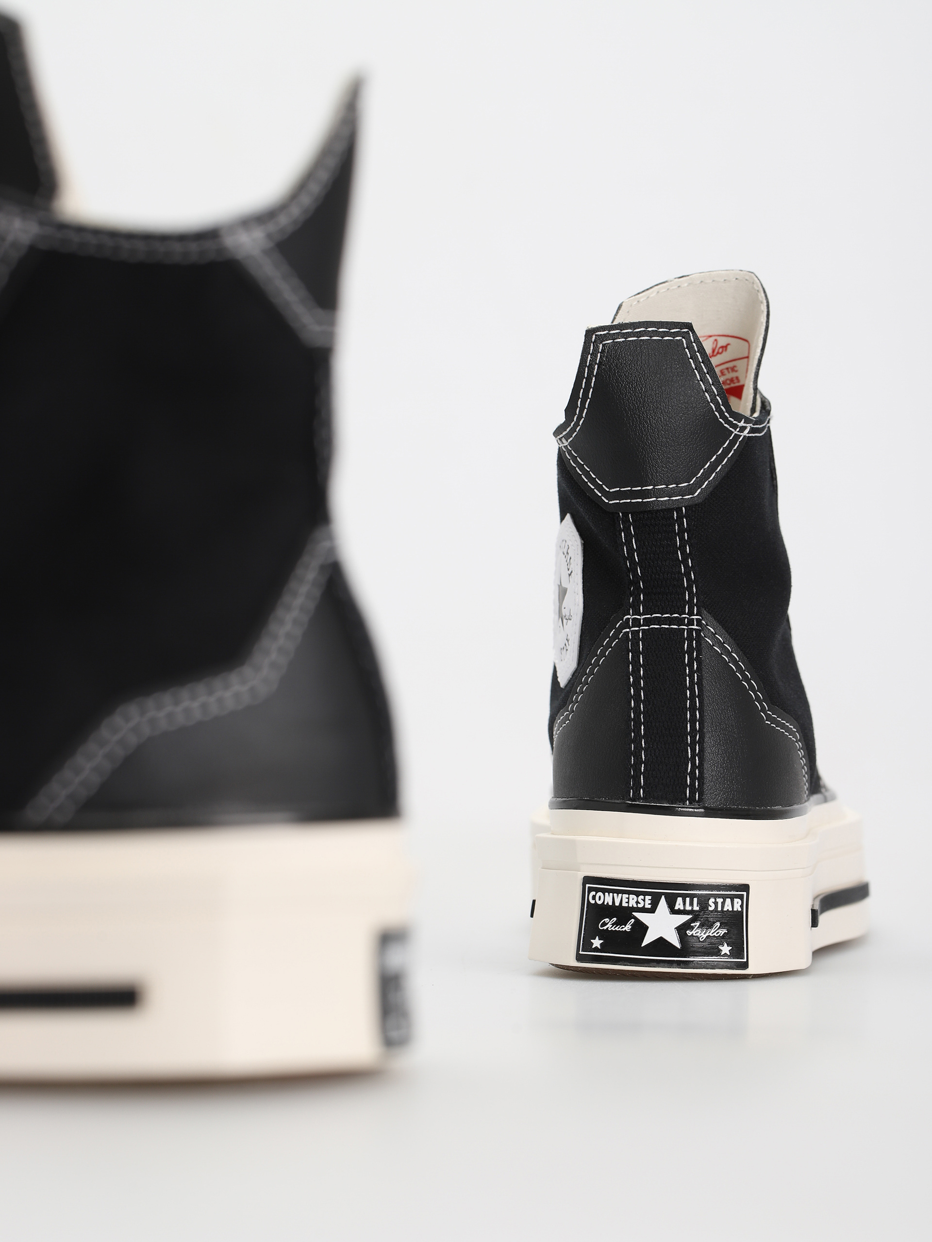 Teniși Converse Chuck 70 De Luxe Squared Hi (black)
