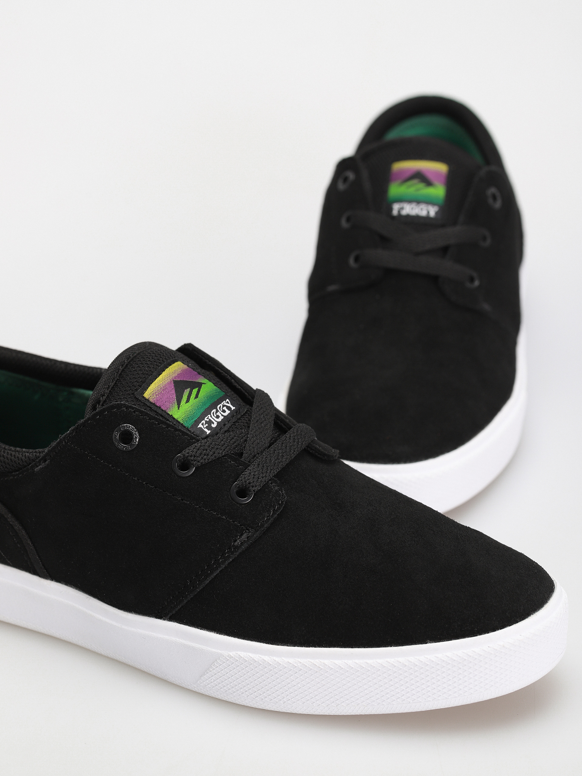 Pantofi Emerica Figgy G6 (black/white/gold)