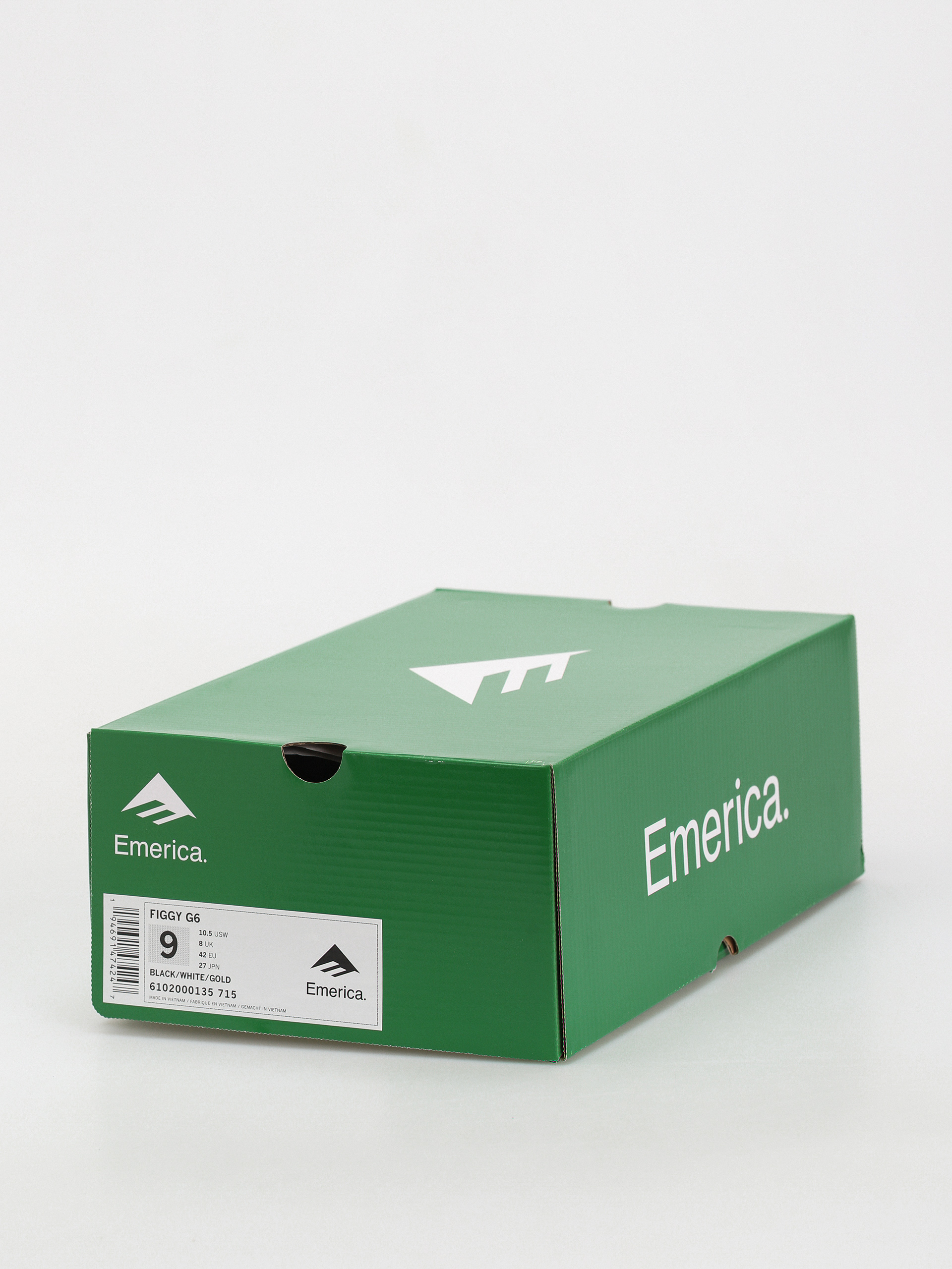 Pantofi Emerica Figgy G6 (black/white/gold)