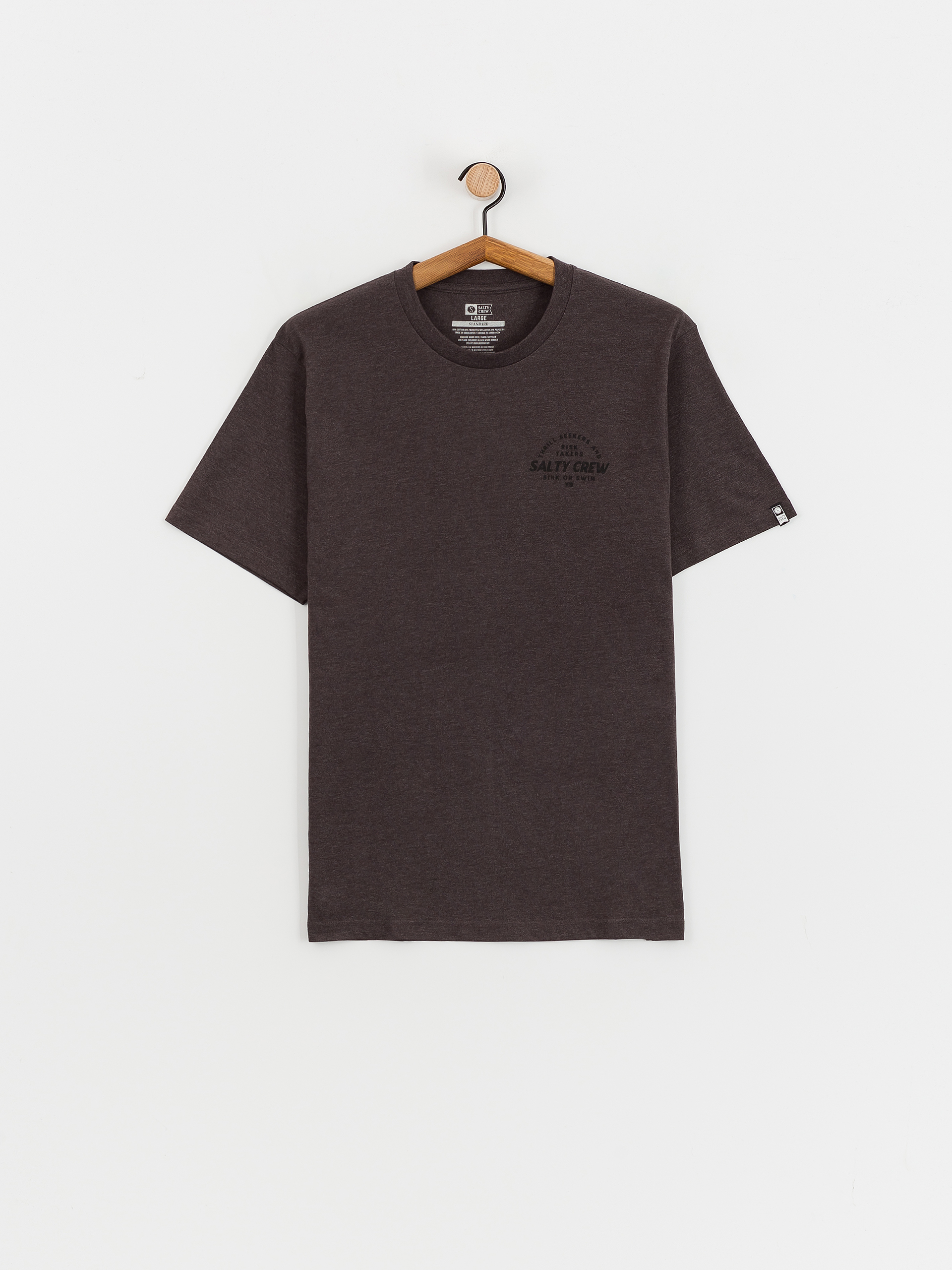 Tricou Salty Crew Stoked Standard (charcoal heather)