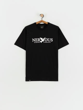 Tricou Nervous Classic (black/white)