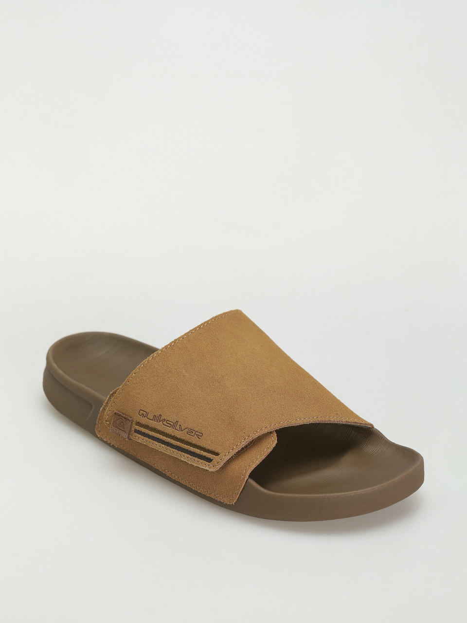 Șlapi Quiksilver Rivi Suede Rf (tan 1)