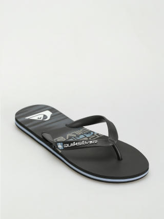 papuci de plajă Quiksilver Molokai Stripe (black/black/blue)