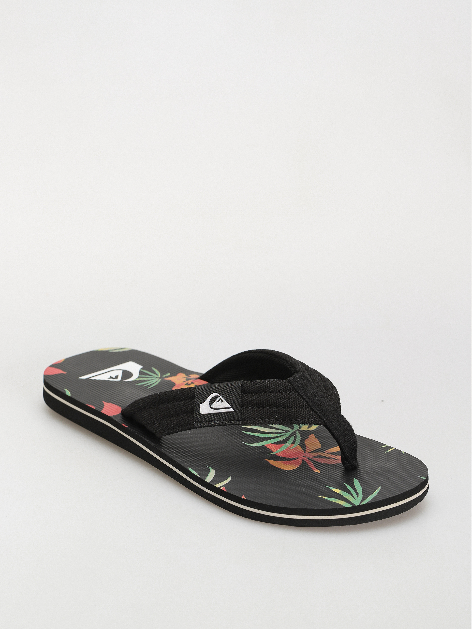 papuci de plajă Quiksilver Molokai Layback Ii (black/orange/green)