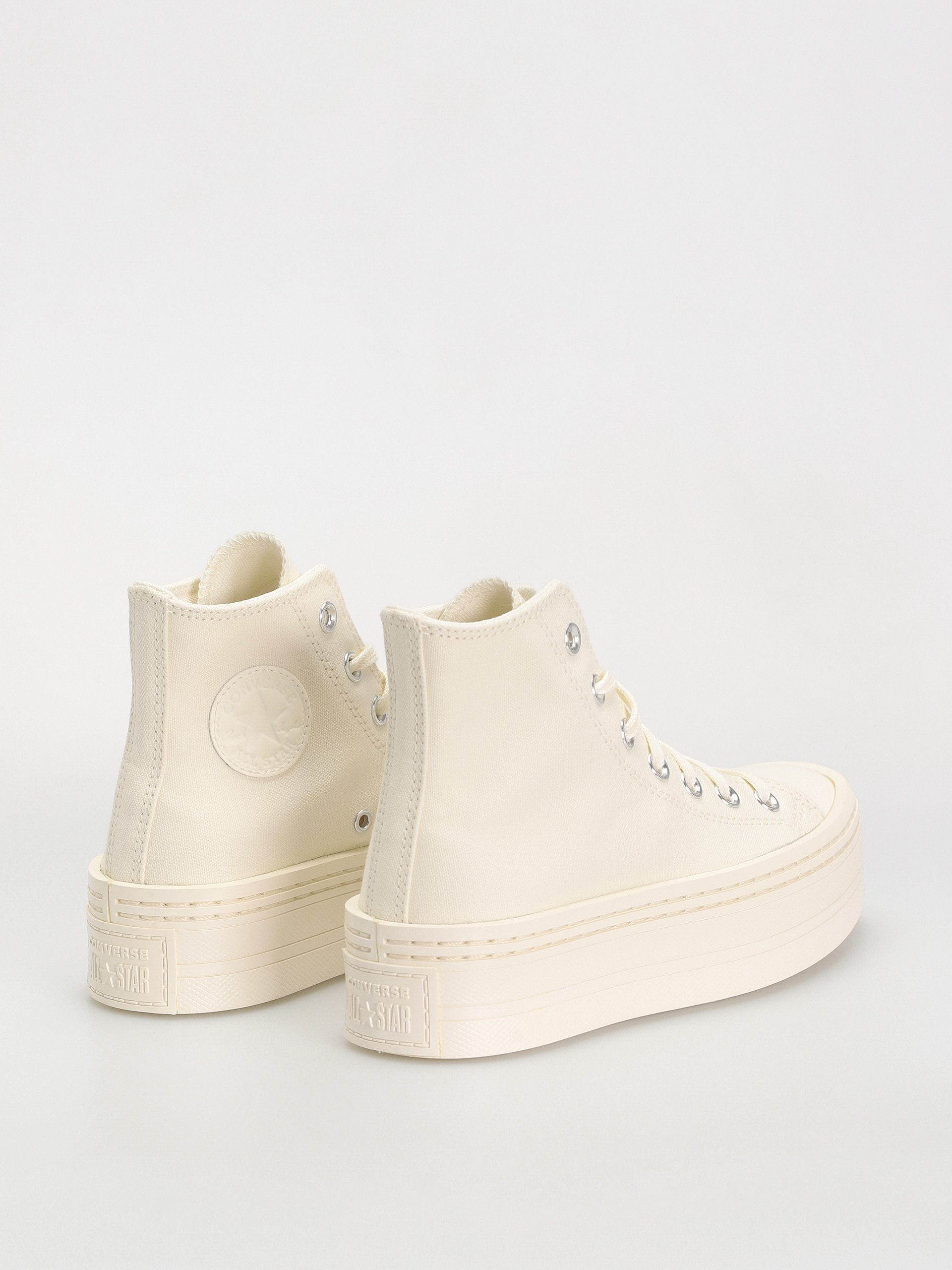 Teniși Converse Chuck Taylor All Star Modern Lift Hi Wmn (khaki/off white)