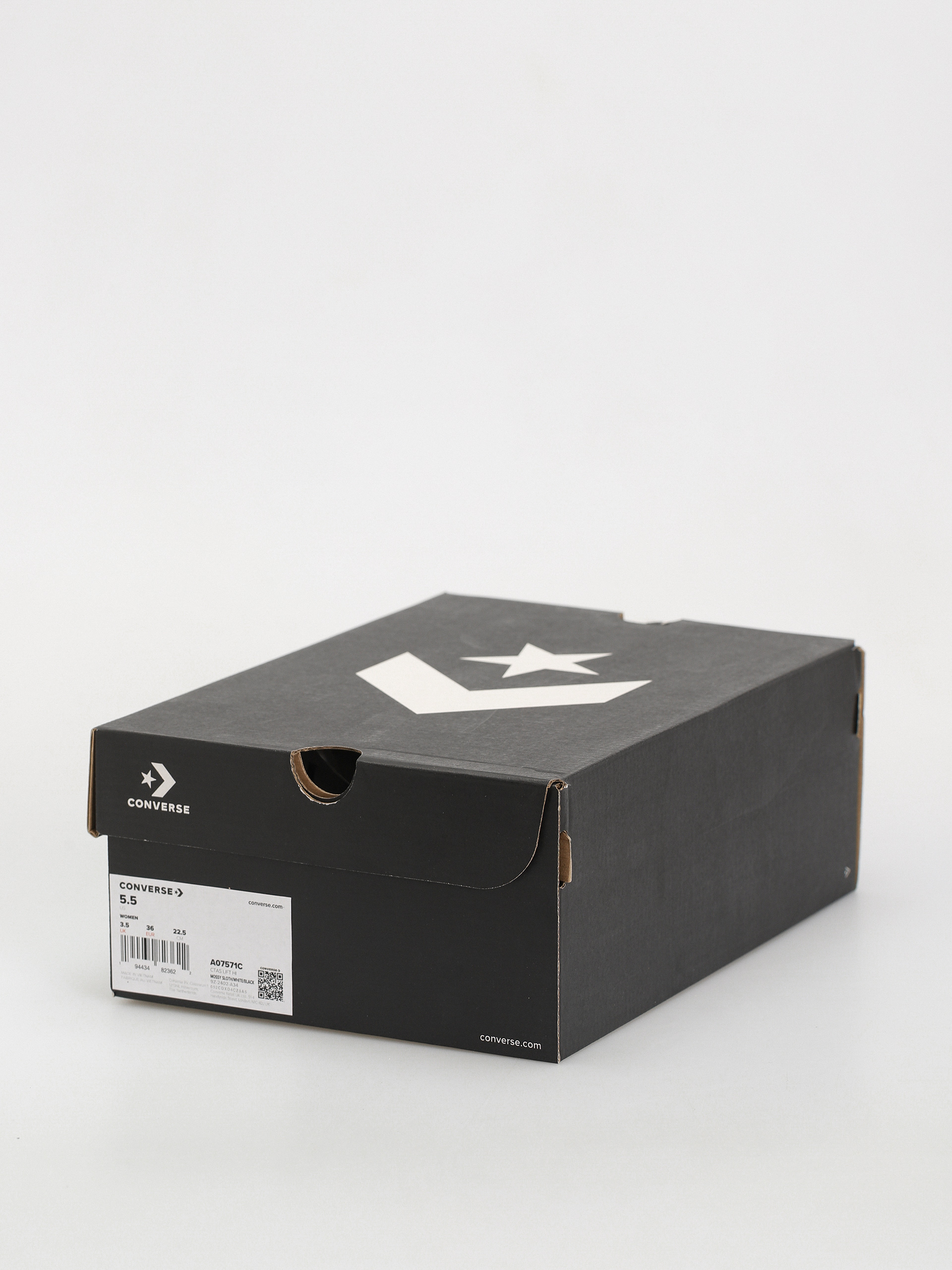 Teniși Converse Chuck Taylor All Star Lift Hi Wmn (olive/white)