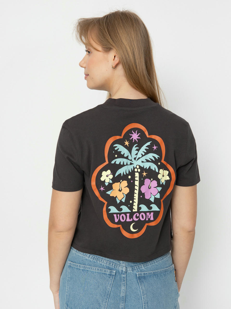 Tricou Volcom Pocket Dial Wmn (vintage black)