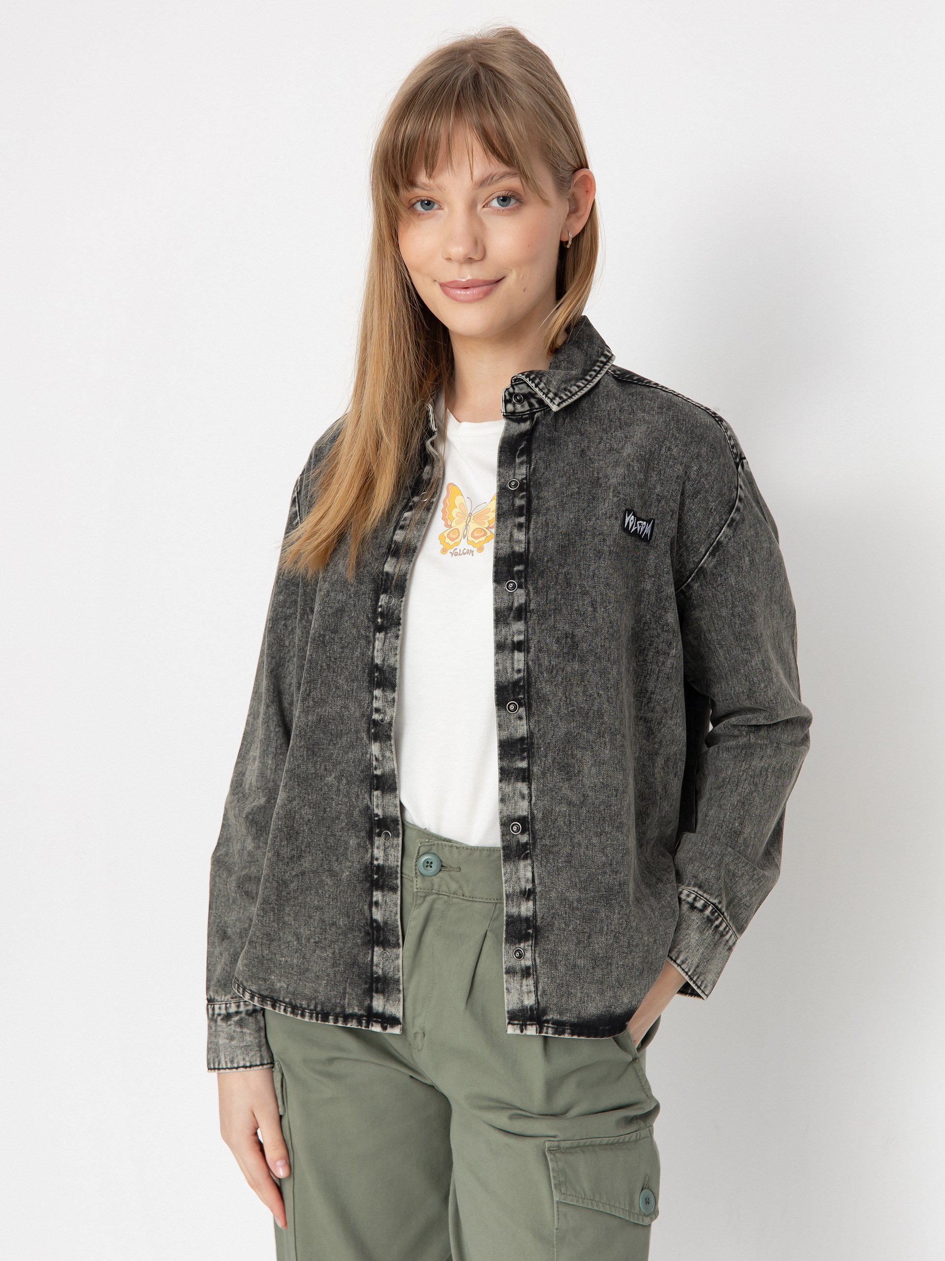 Longsleeve Volcom Asphalt Shirt Ls Wmn