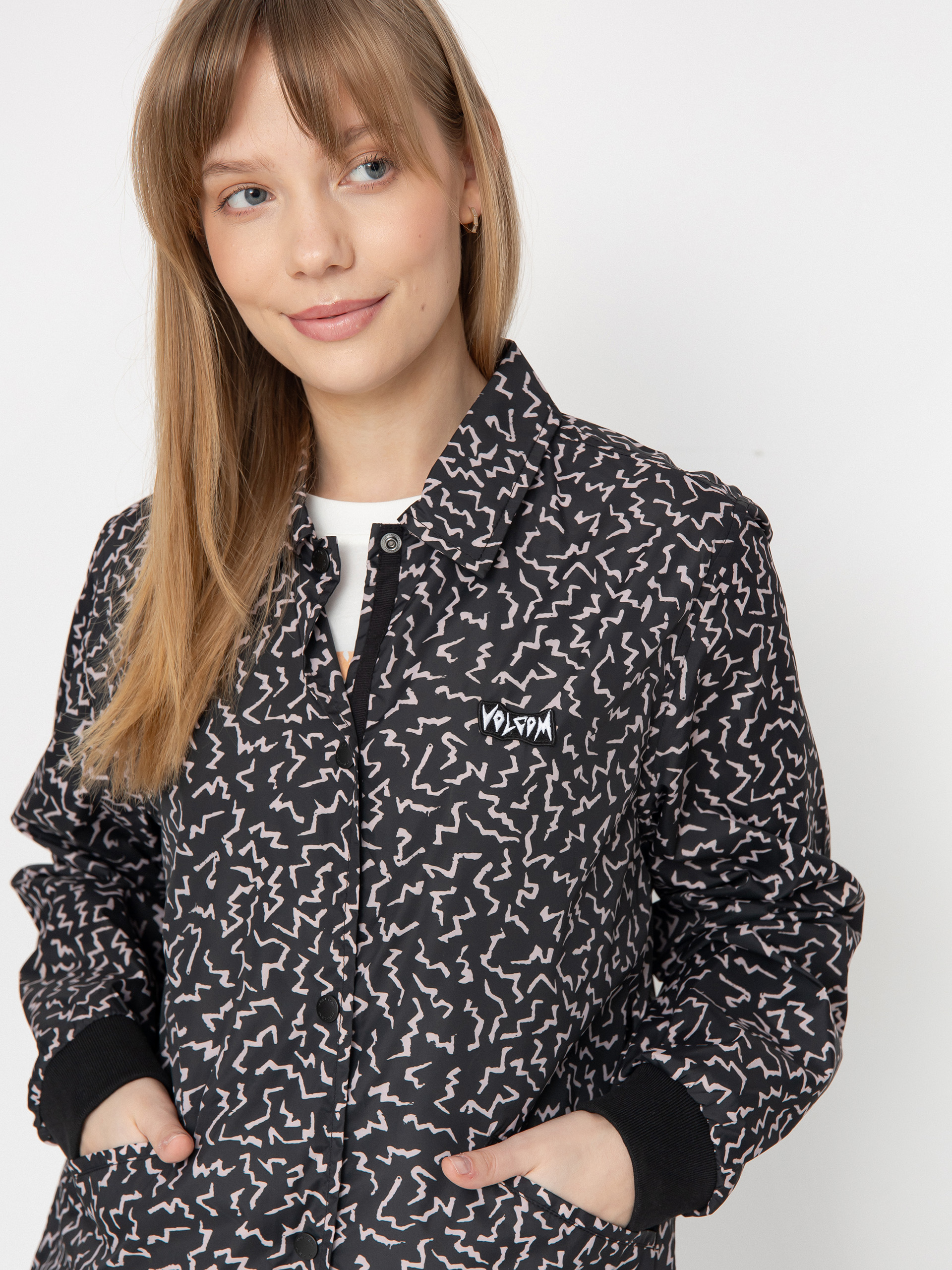 Geacă Volcom Surfpunk Coach Wmn (black)