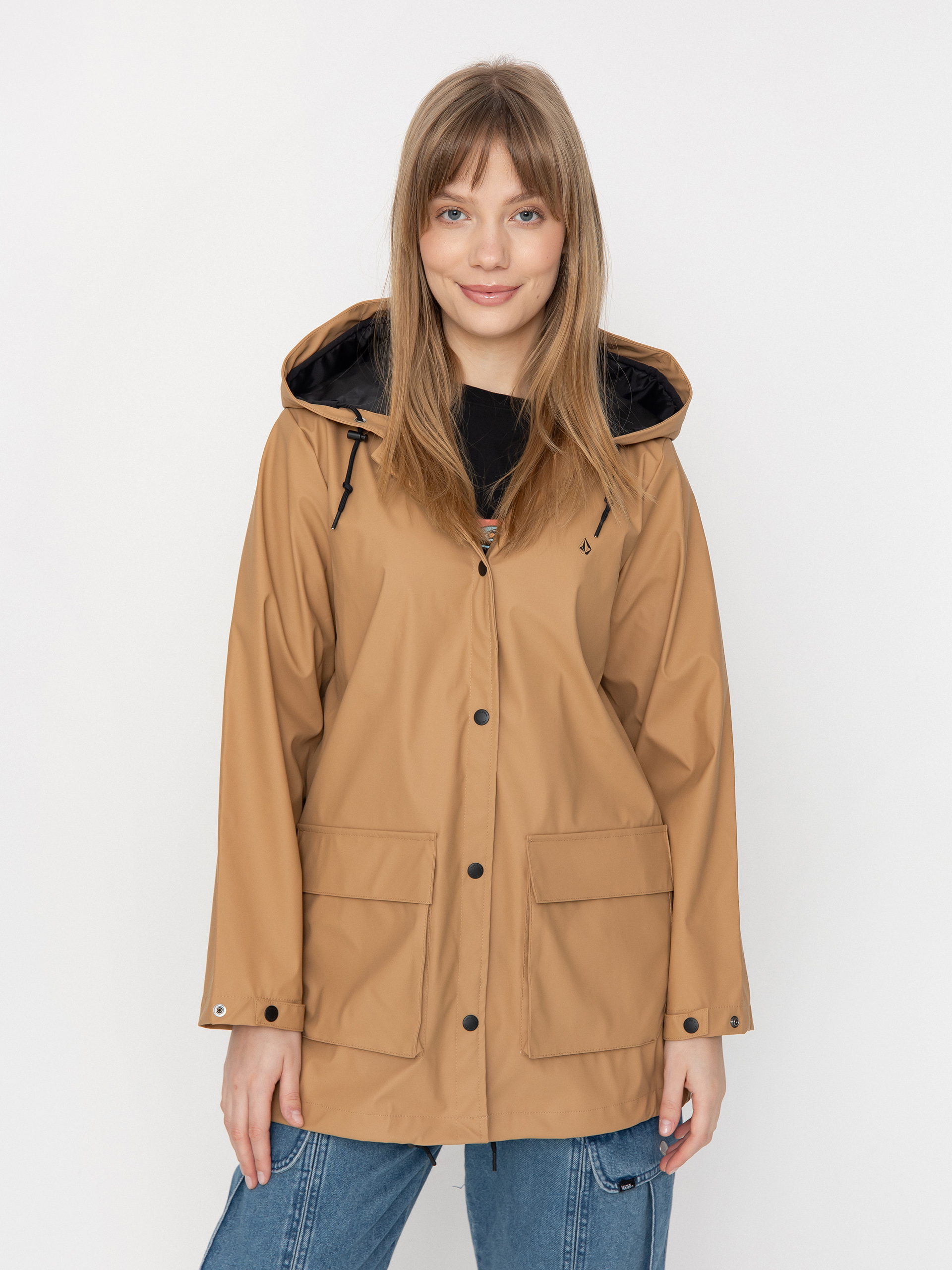 Geacă Volcom Rainstone Wmn (mocha)