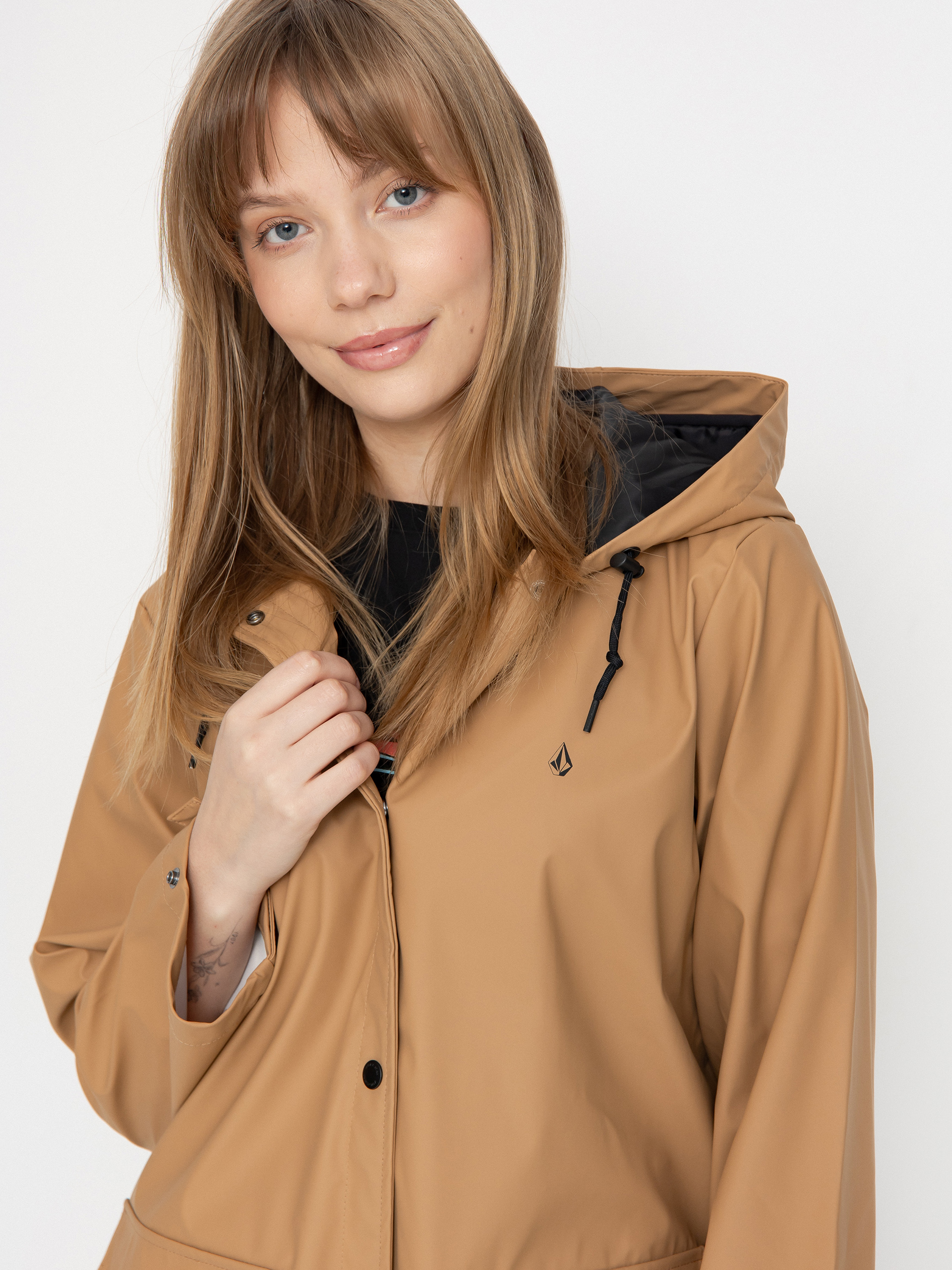 Geacă Volcom Rainstone Wmn (mocha)