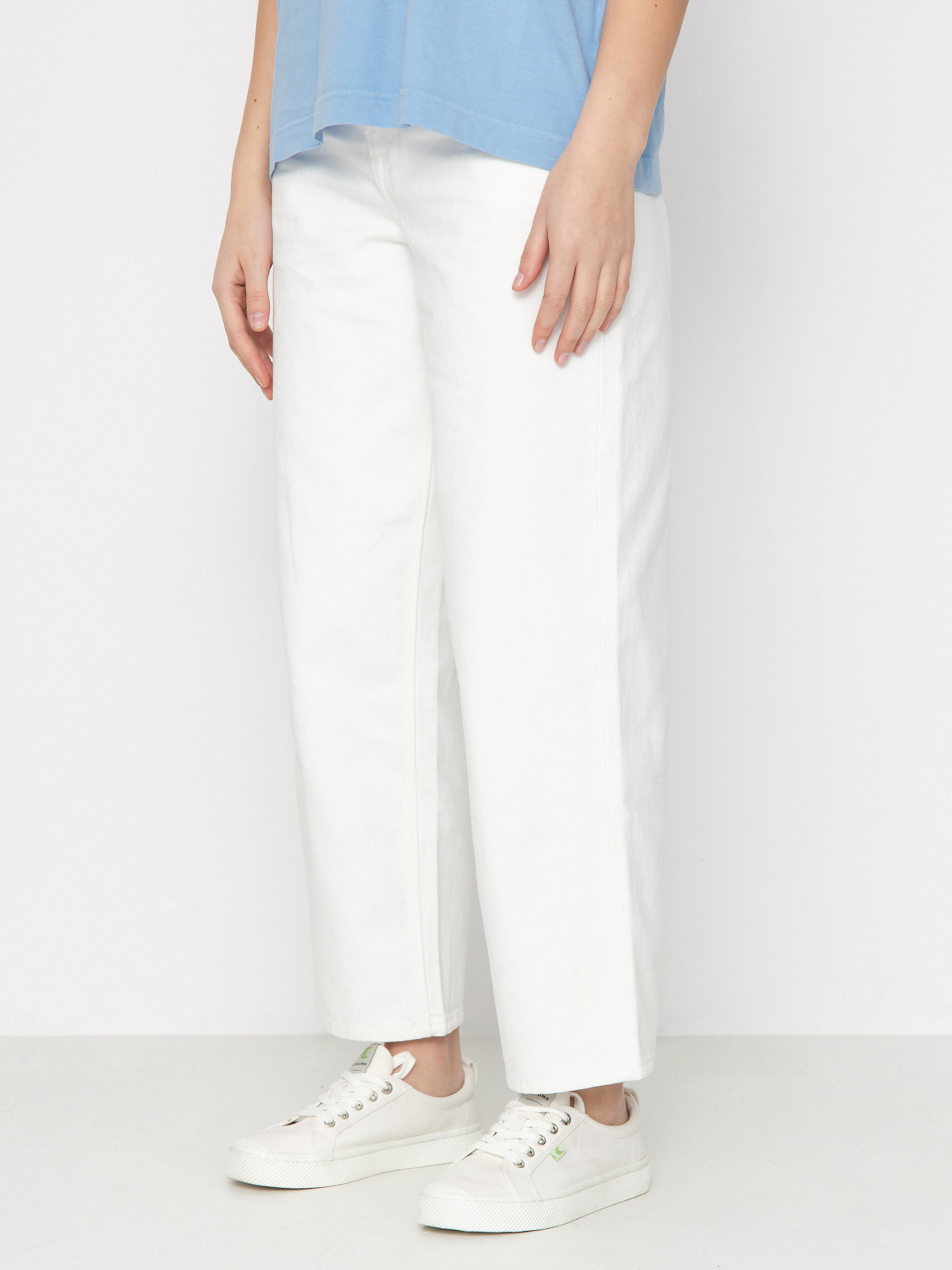 Pantaloni Volcom Weellow Denim Wmn (star white)