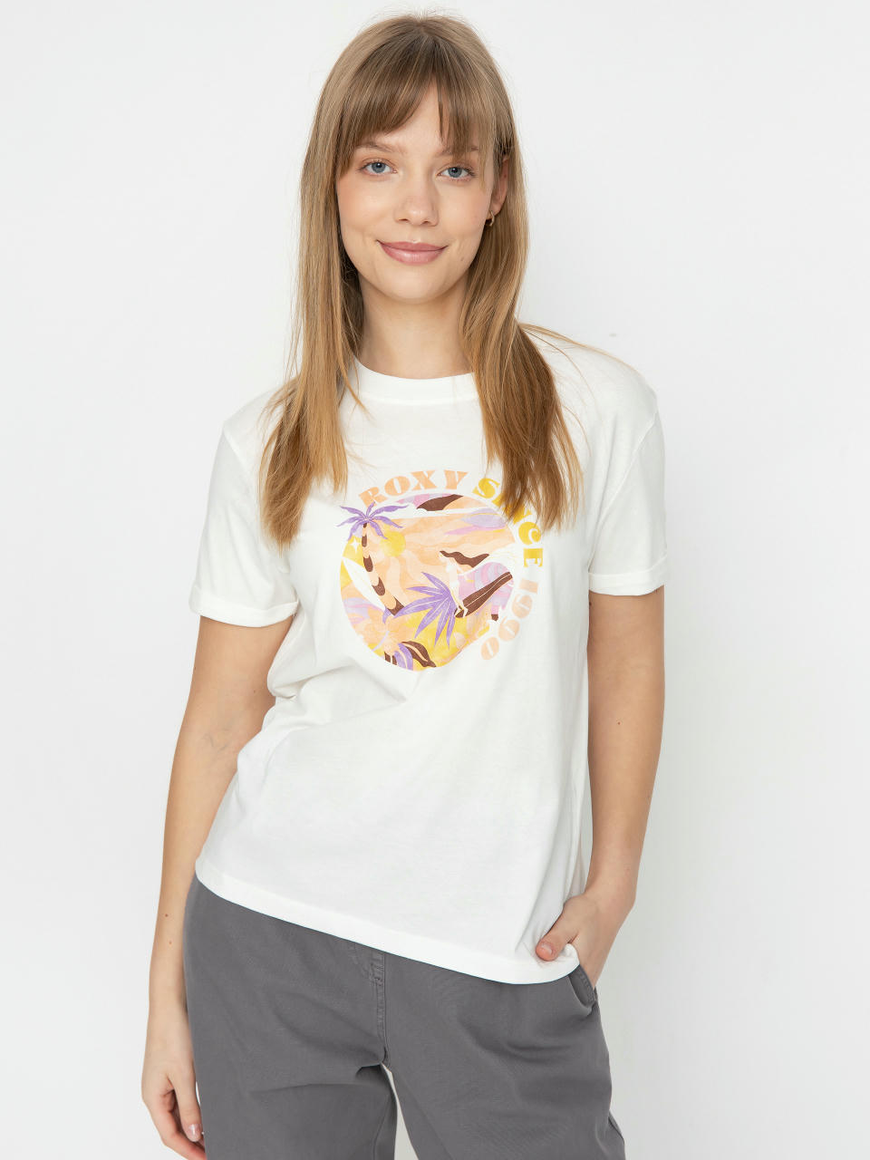 Tricou Roxy Summer Fun B Wmn (snow white)