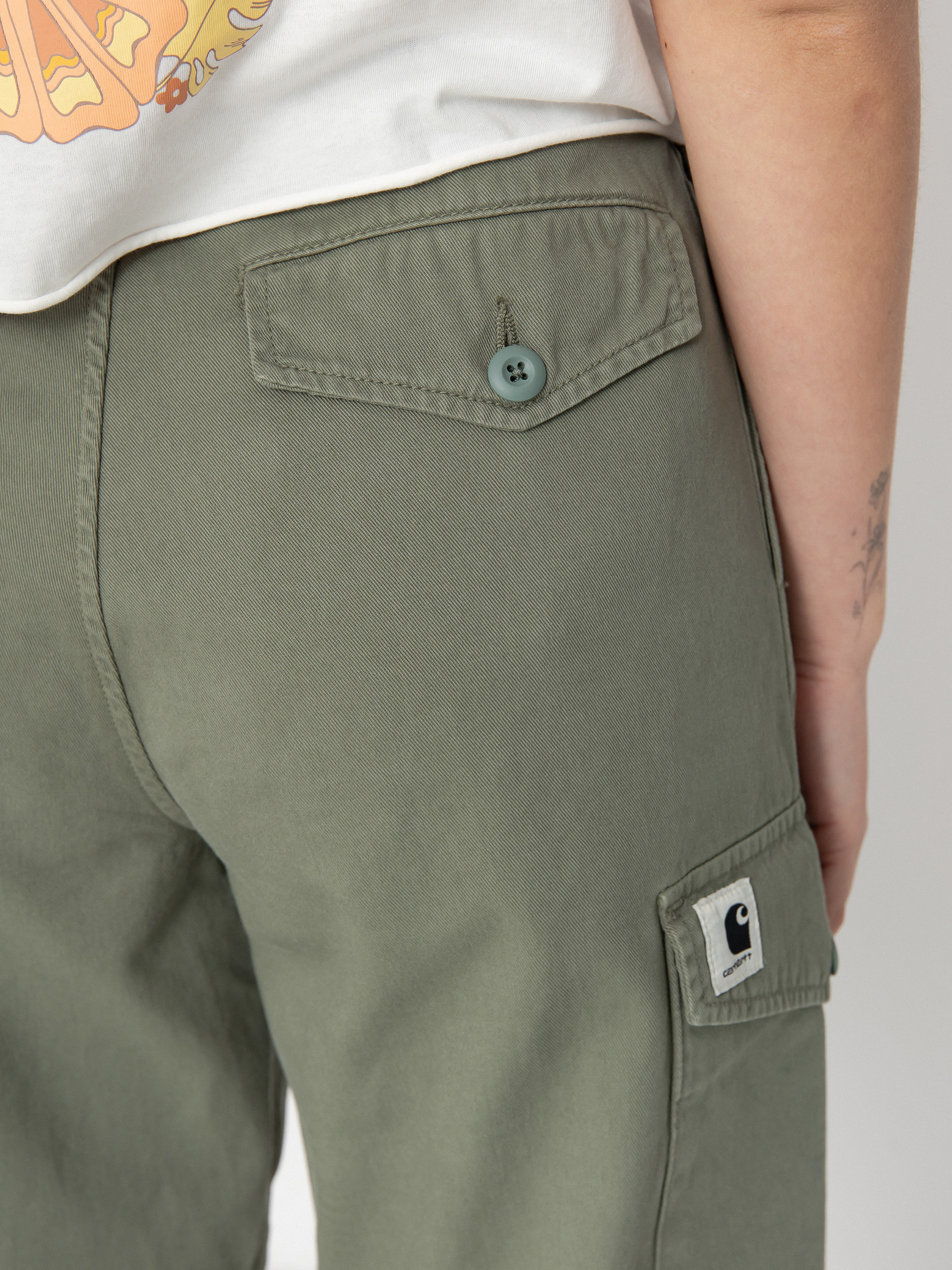 Pantaloni Carhartt WIP Collins Wmn (park)