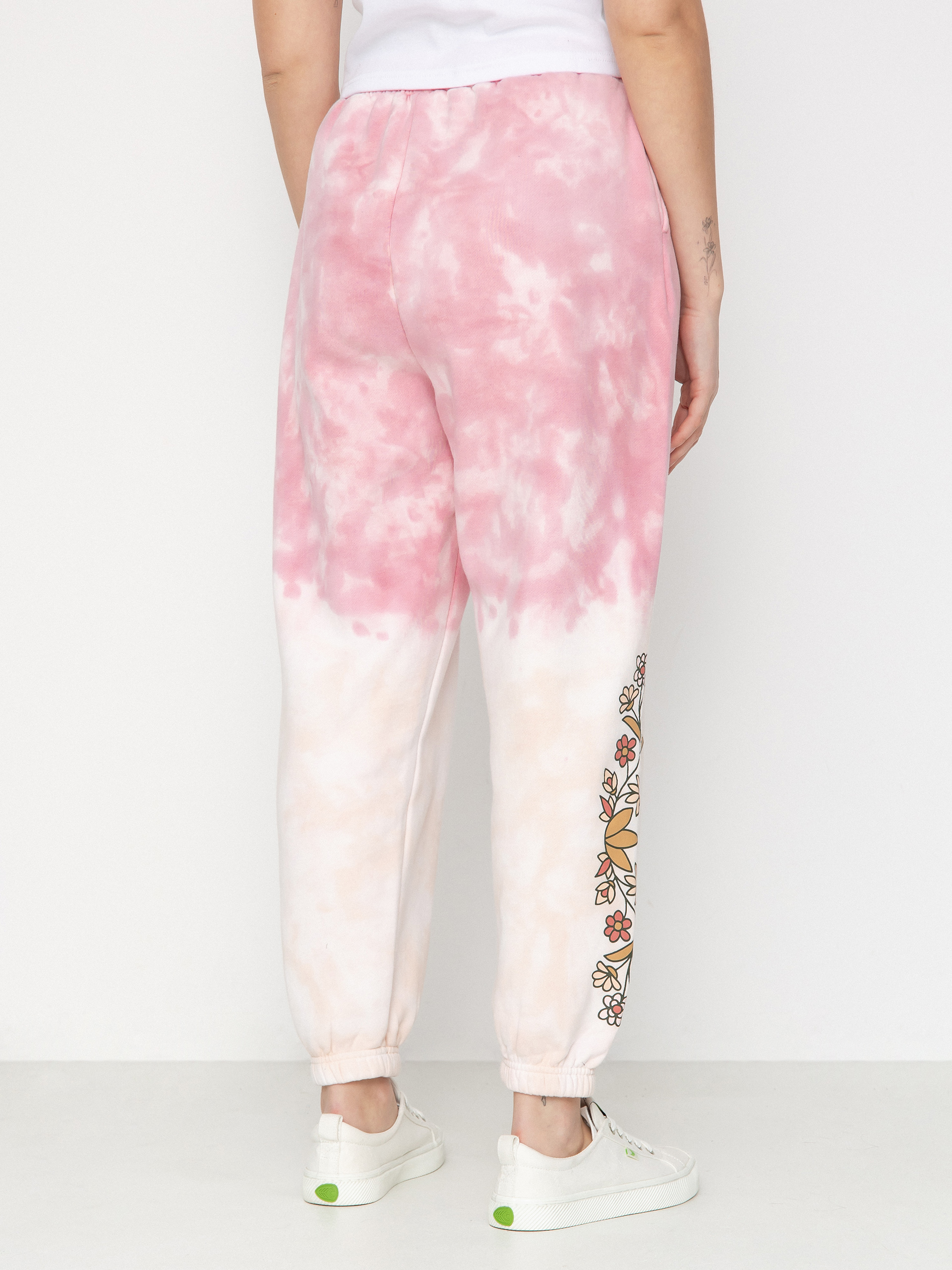 Pantaloni Santa Cruz Sage Floral Sweatpant Wmn (pink dip dye)