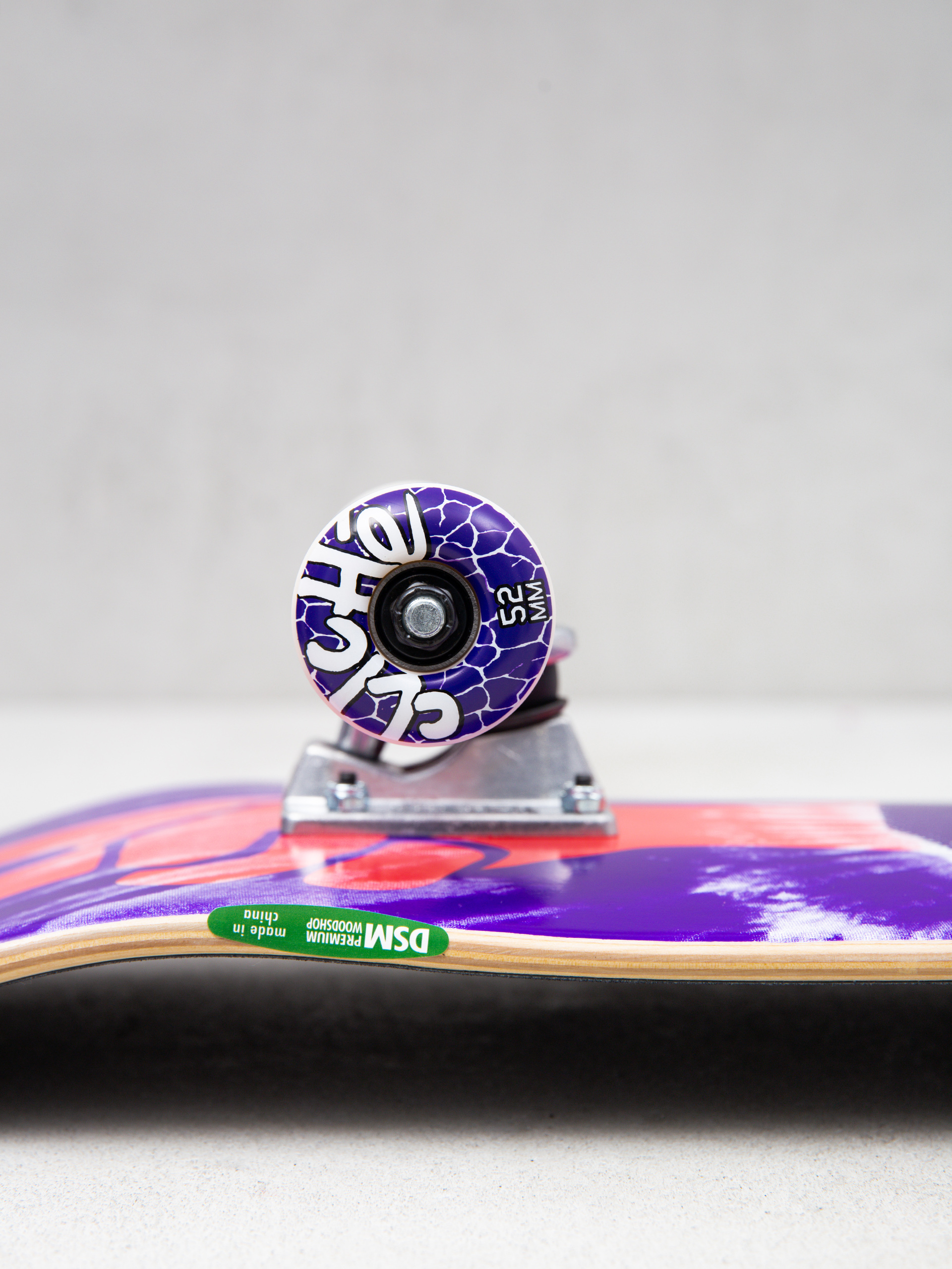 Skateboard Cliche Peace (purple/red)