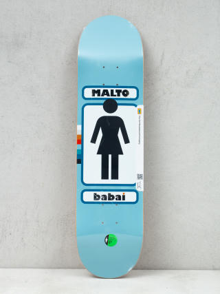 Placă Girl Skateboard Malto 93 Til (light blue/black)