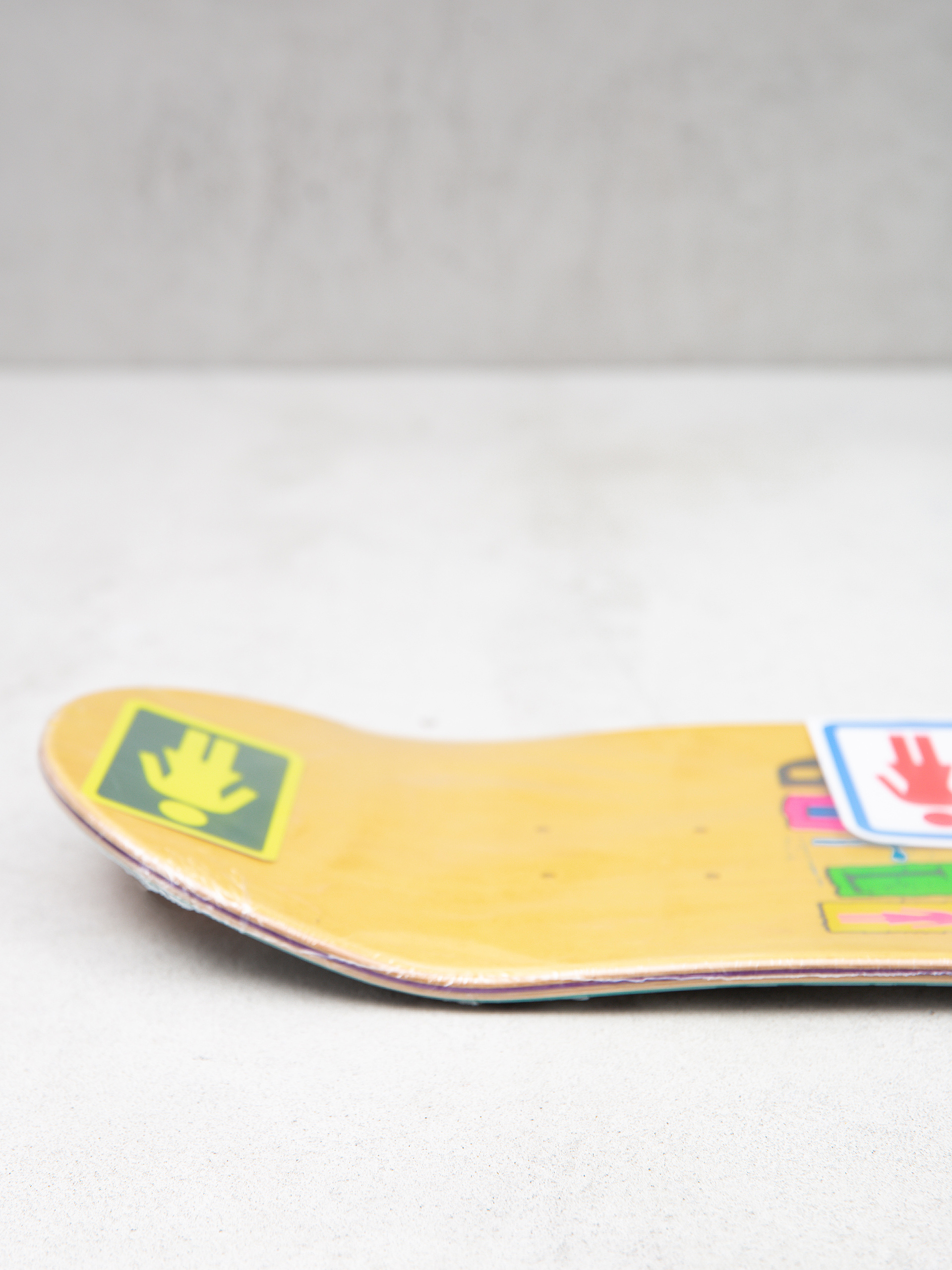 Placă Girl Skateboard Geering Out To Lunch (teal)