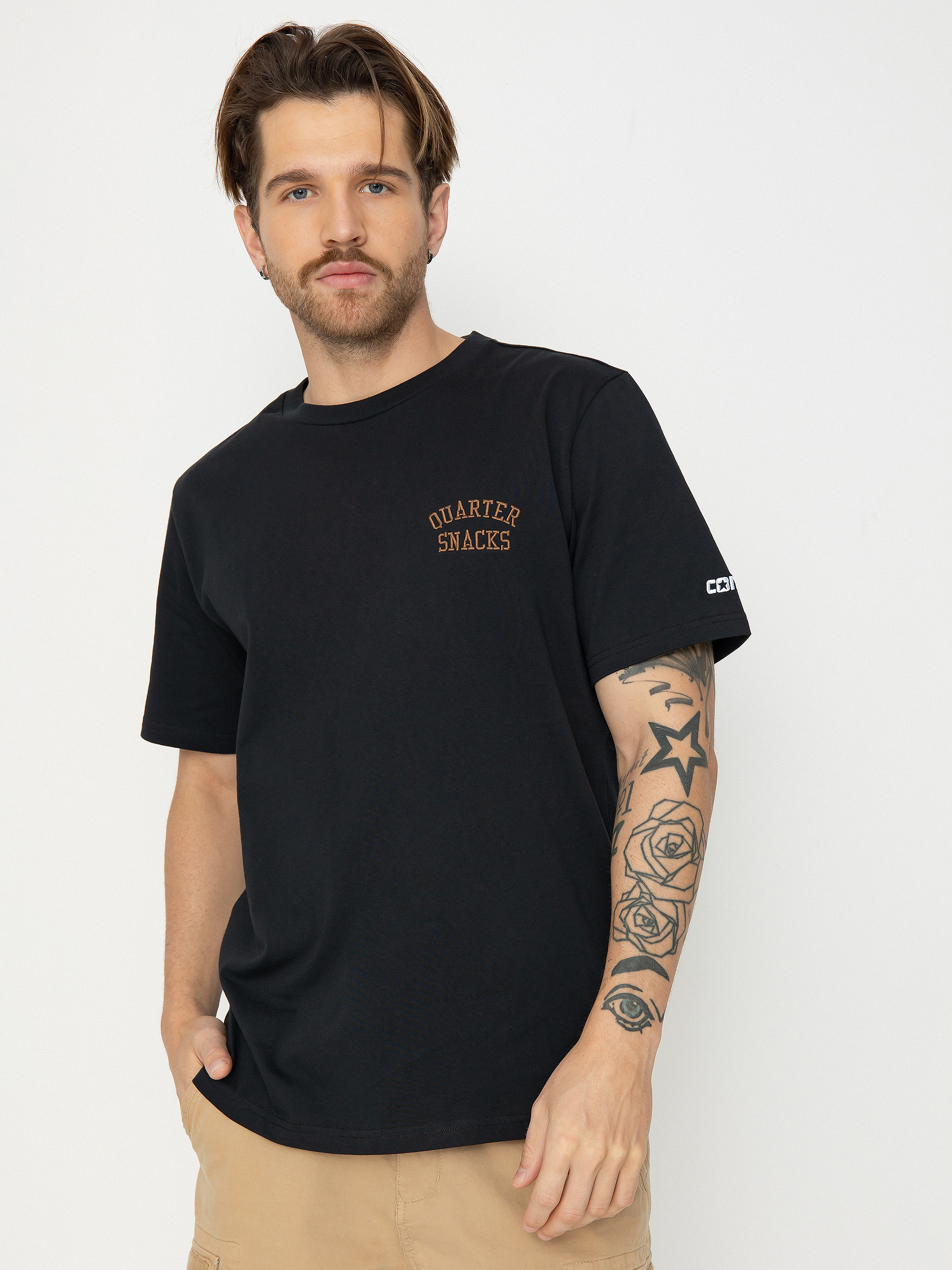 Tricou Converse Quartersnacks (black)