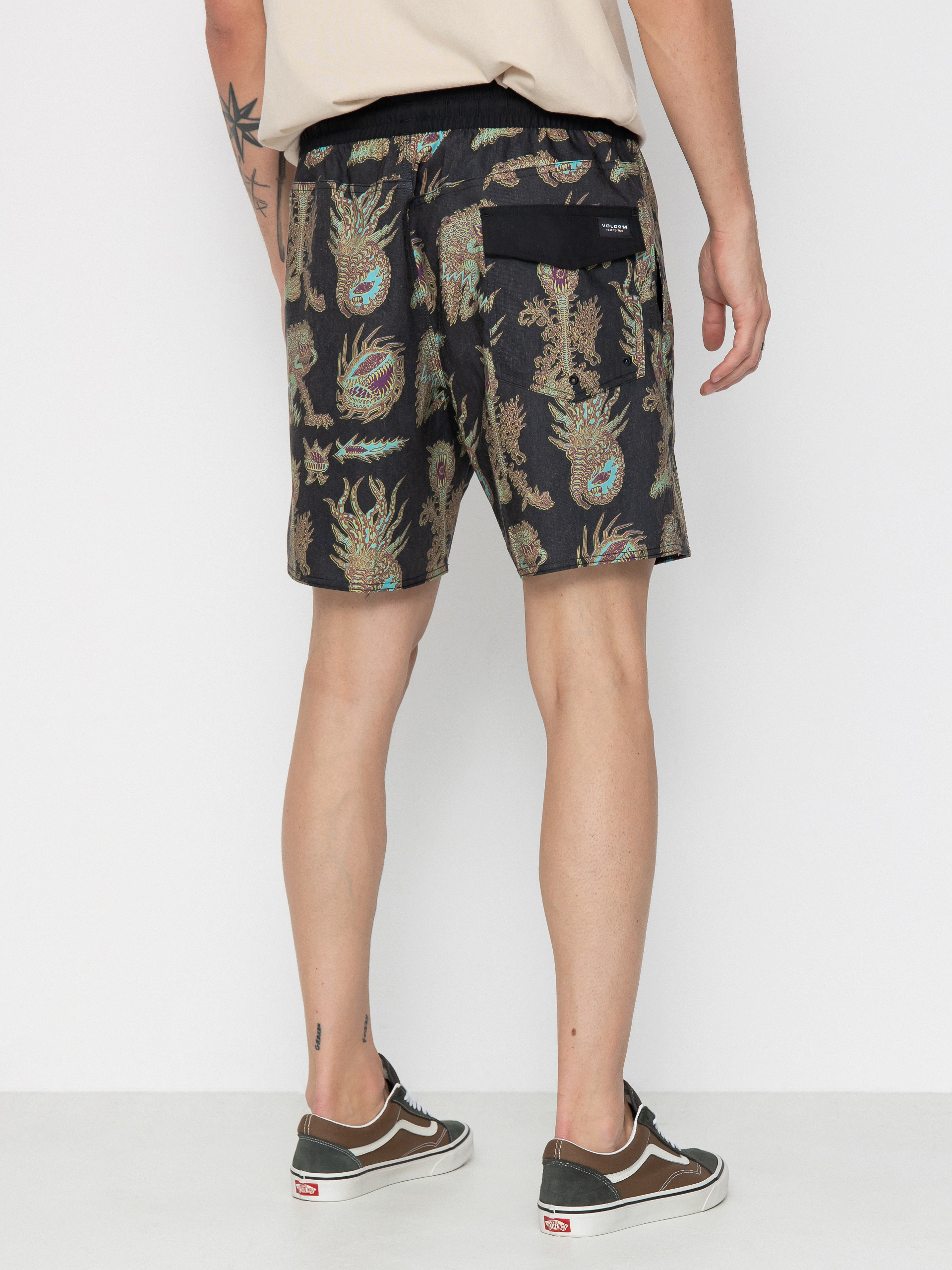 Șort Volcom Fa Tetsunori 17 (black)