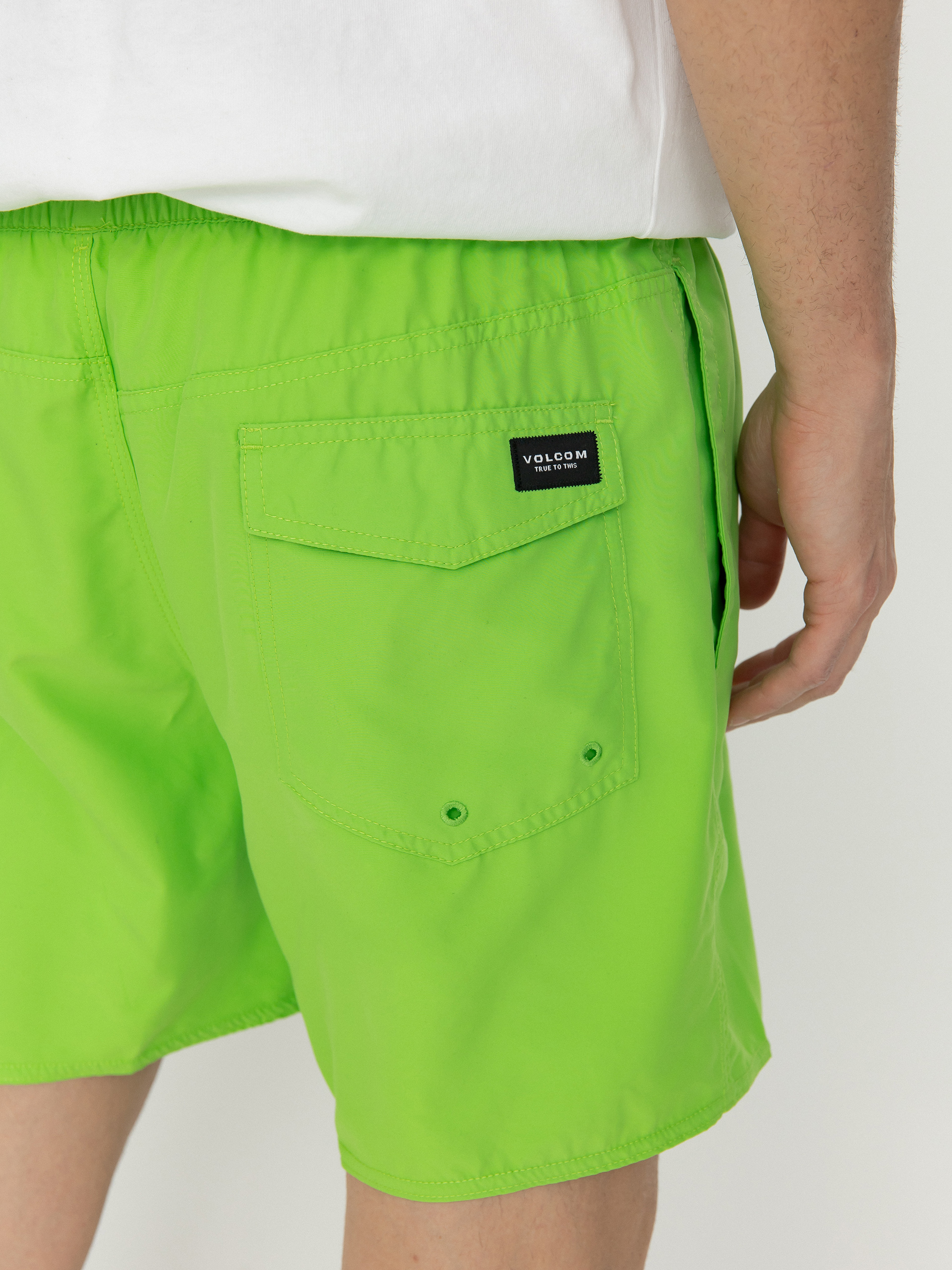 Șort Volcom Lido Solid 16 (electric green)