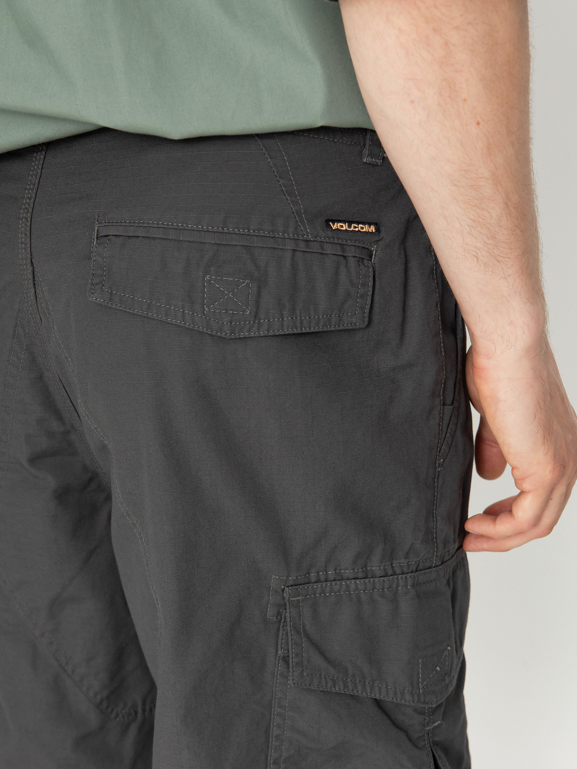 Pantaloni Volcom Grande Barracks Cargo 22 (asphalt black)