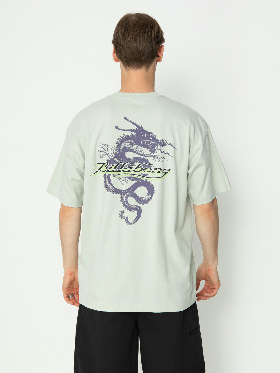 Tricou Billabong Enter The Dragon Og (grey mist)