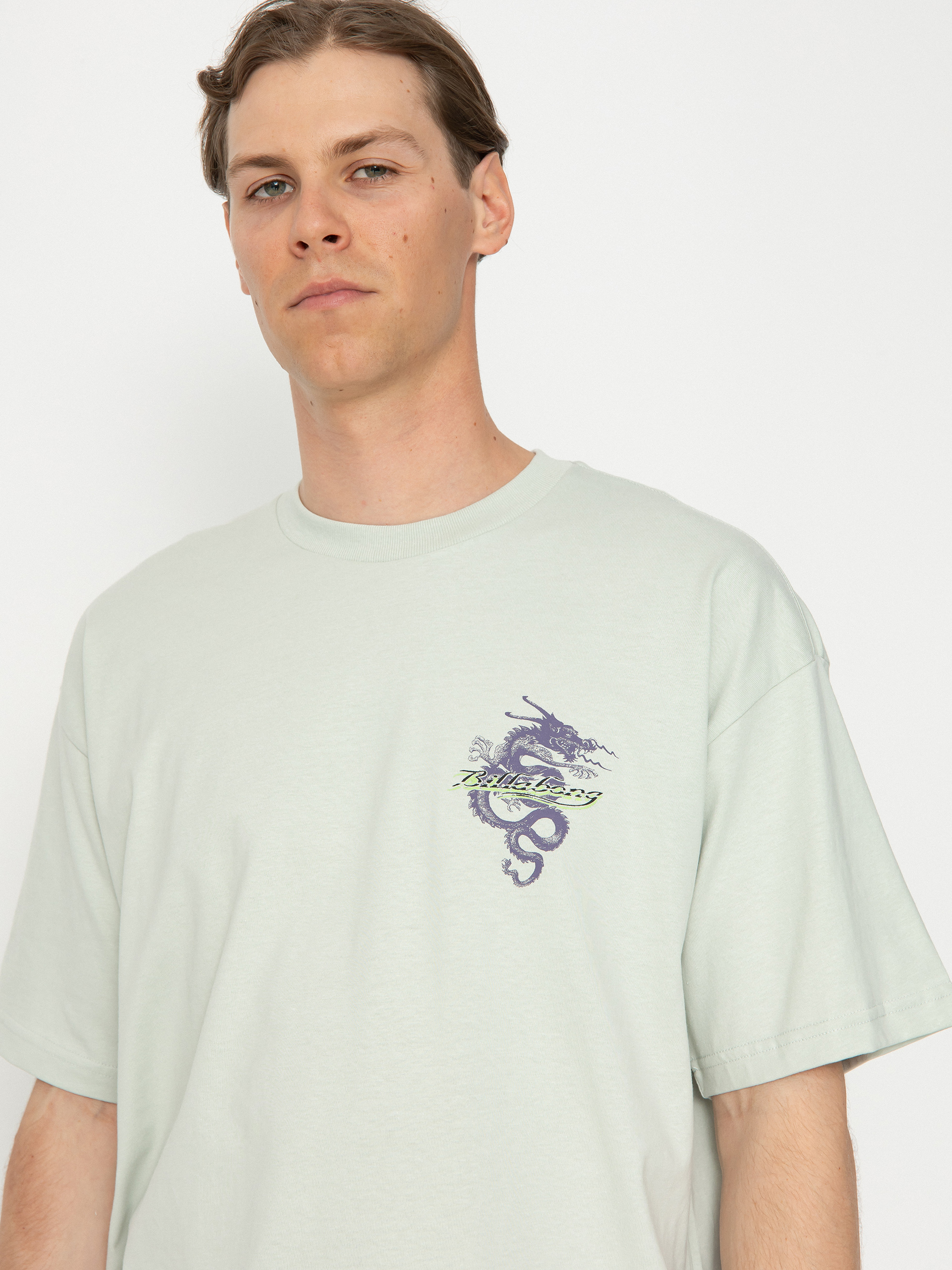 Tricou Billabong Enter The Dragon Og (grey mist)