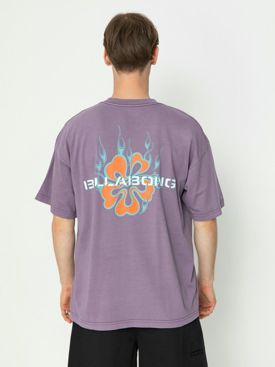 Tricou Billabong Paradise Burning Og (washed violet)