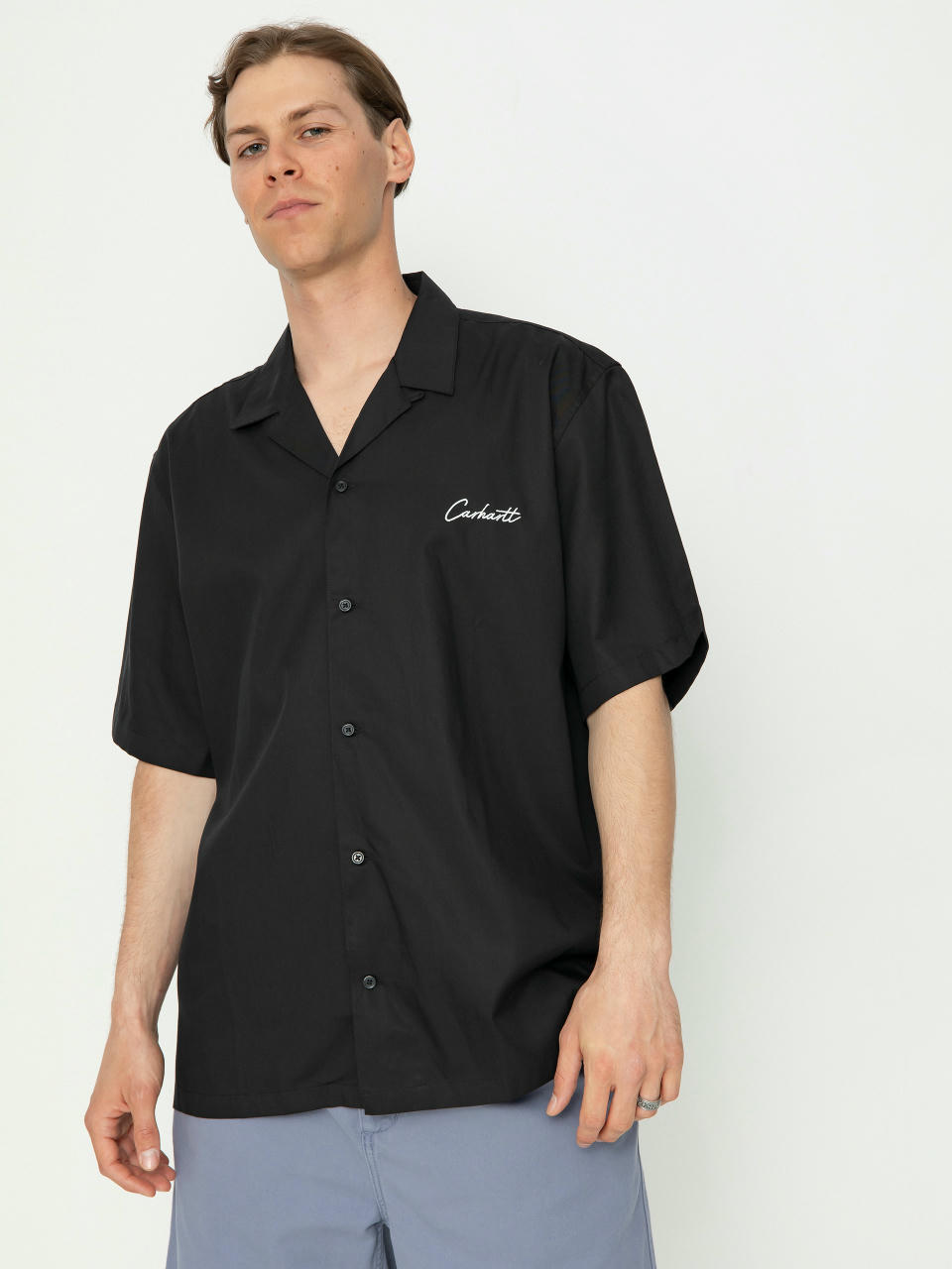 Cămașă Carhartt WIP Delray (black/wax)