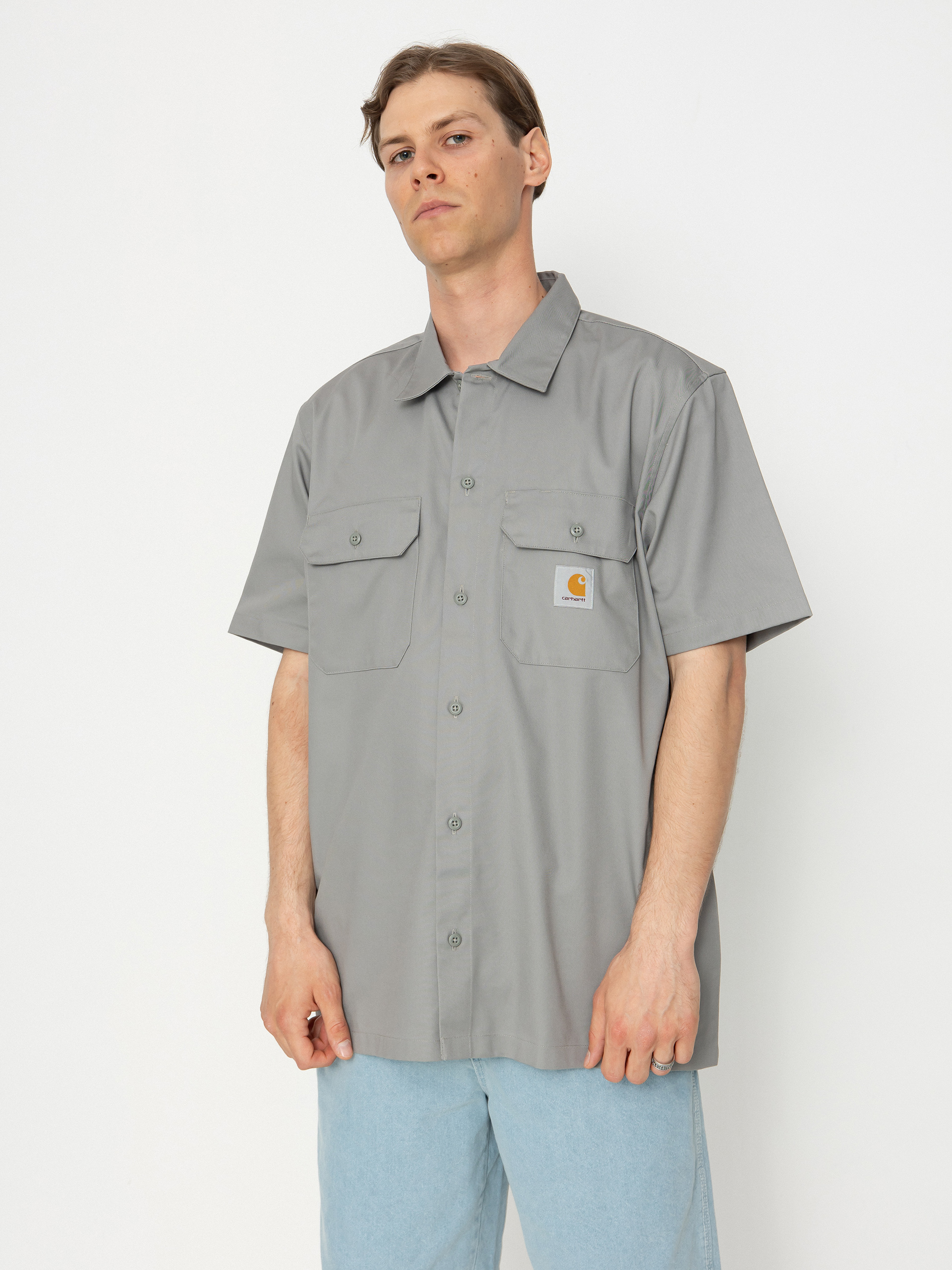 Cămașă Carhartt WIP Master (marengo)